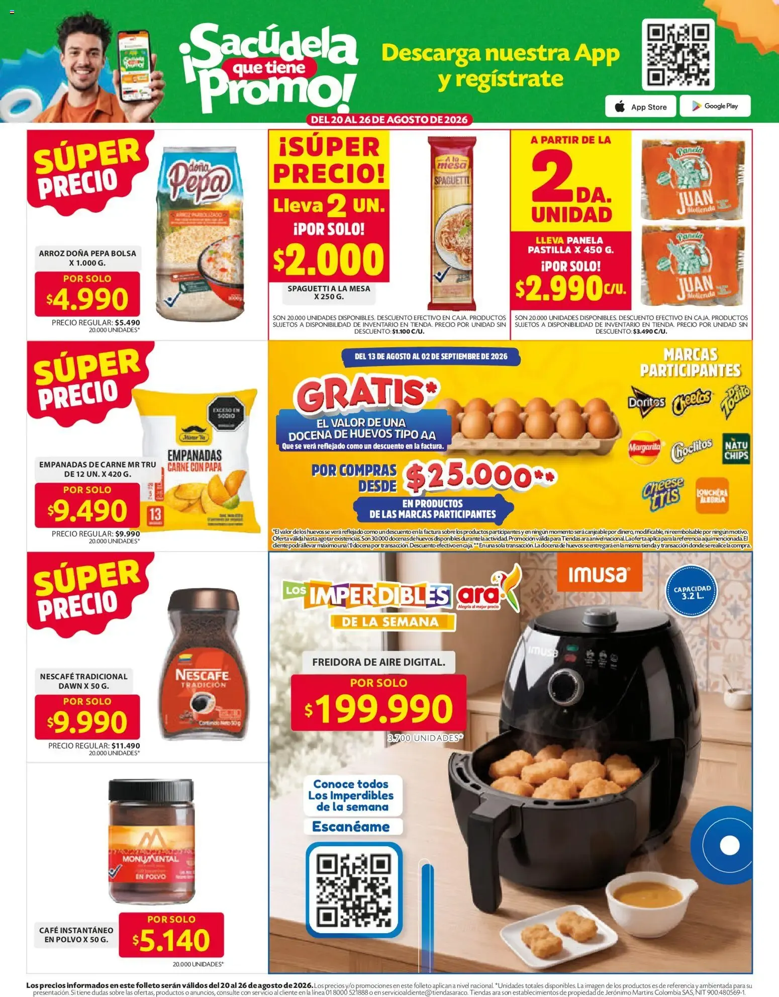 Catalogo de Ara - Ahorra con Alegría al Mejor Precio 20 de agosto al 26 de agosto 2026 - Pag 16