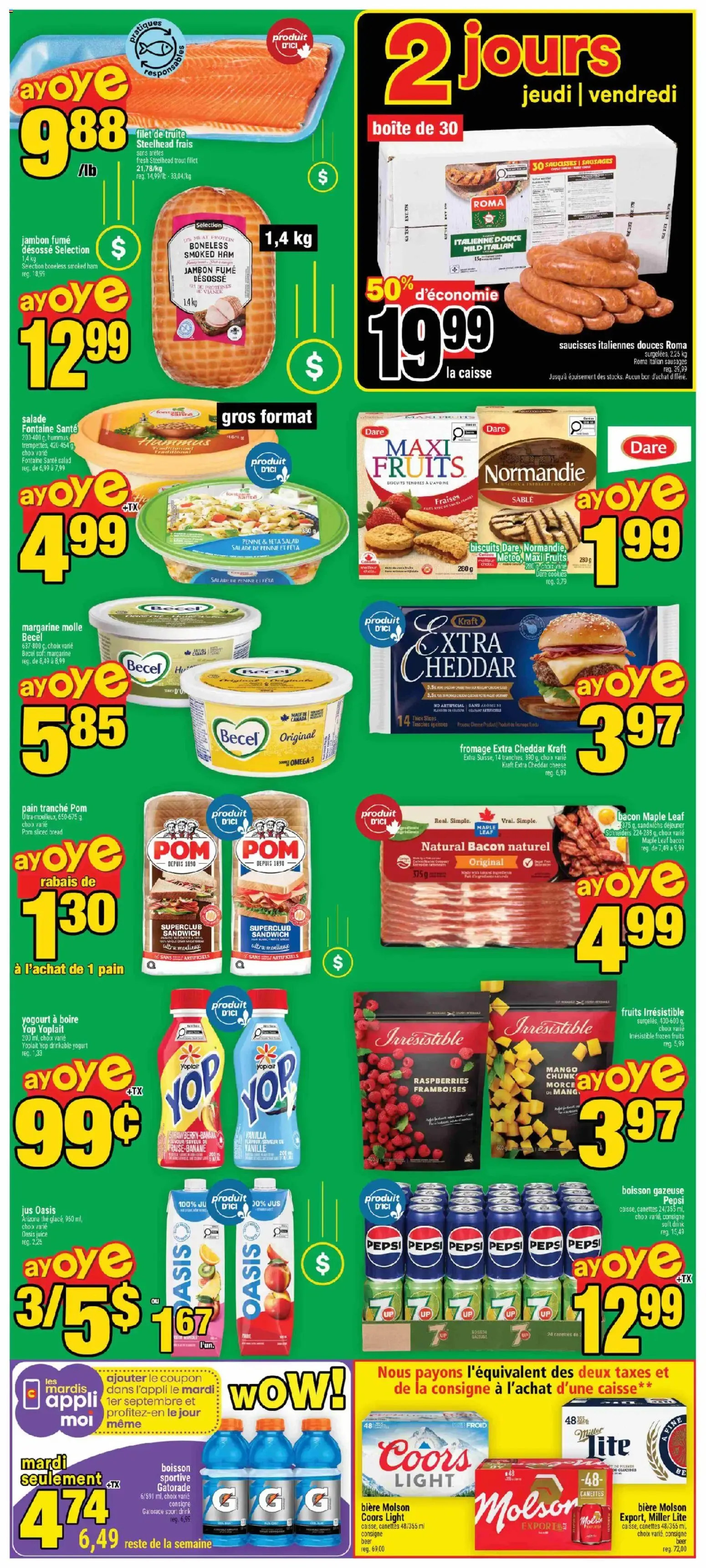 Super C weekly flyer / circulaire from Aug 27, 2026 > weekly specials & deals from August 27 to September 16 2026 - flyer page 2
