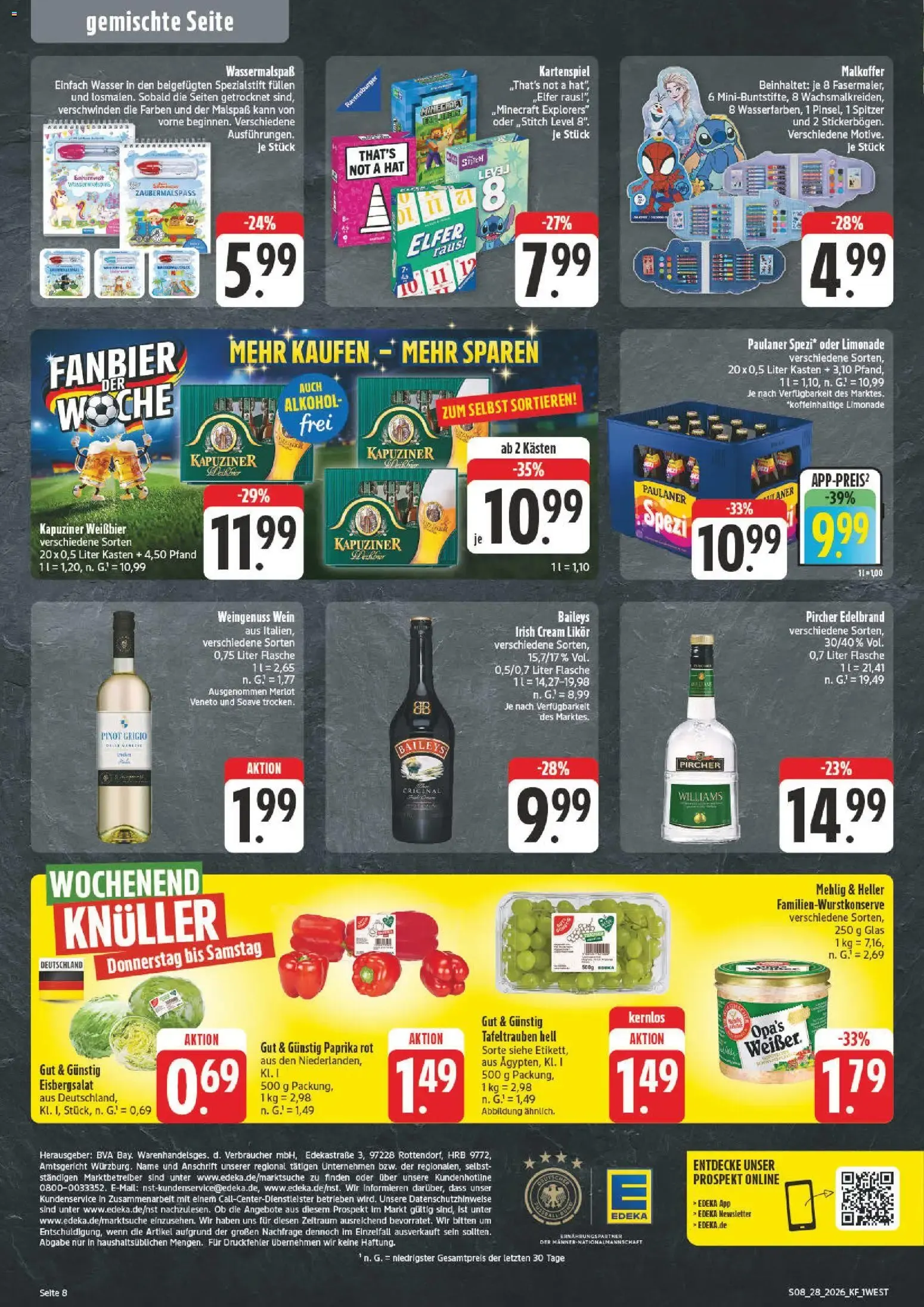 nah & gut Prospekt (ab 06.07.2026) zum Blättern von 6. Juli bis 11. Juli 2026 - Prospekt seite 8
