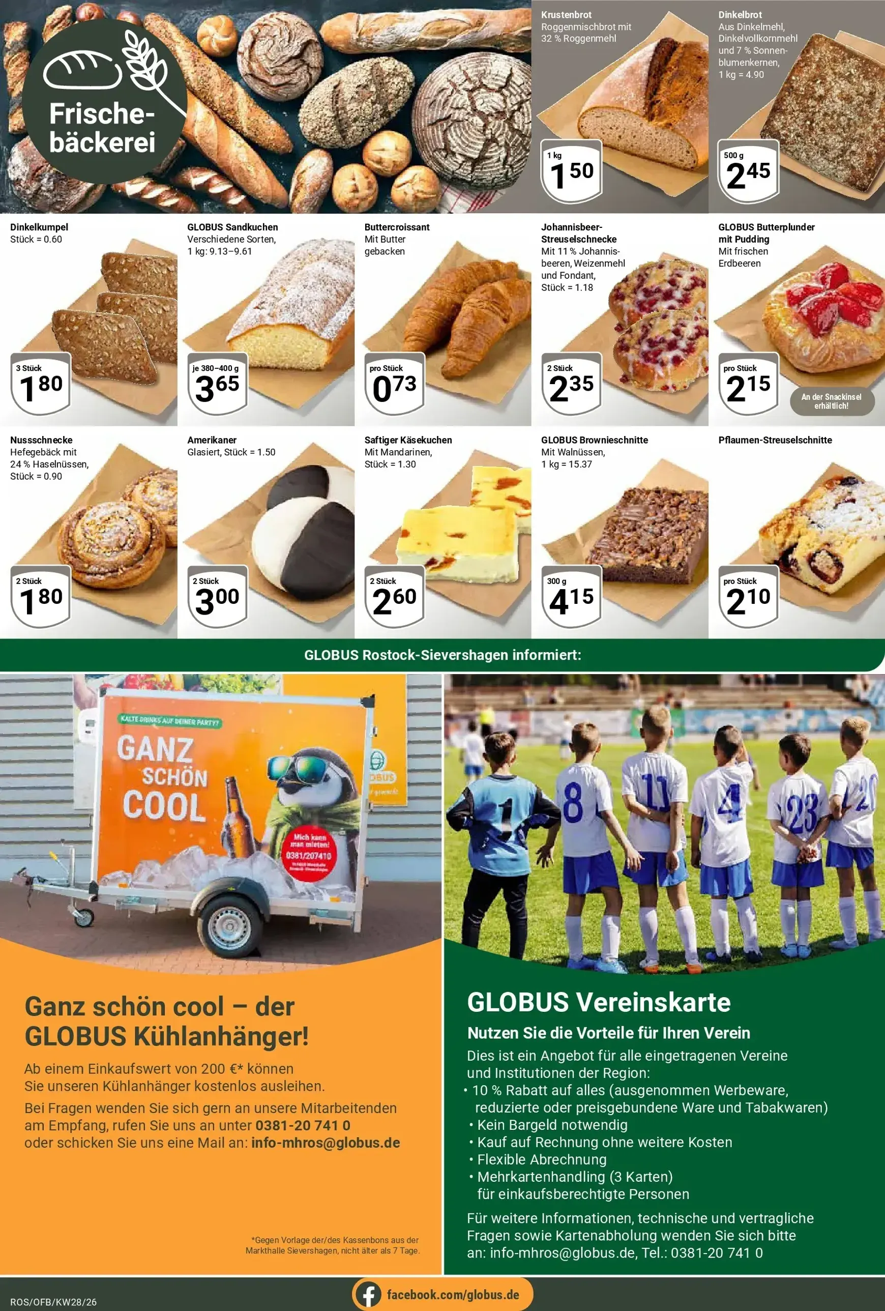 Globus - Rostock-Sievershagen Prospekt – von Montag 29.06.2026 bis Samstag 11.07.2026 von 29. Juni bis 11. Juli 2026 - Prospekt seite 11
