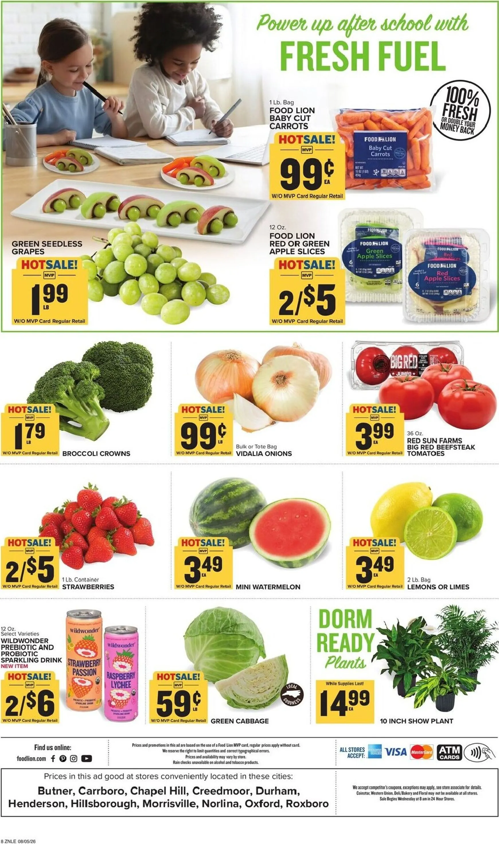 Weekly ad Food Lion: Straight A's in Savings from August 5 to August 11 2026 - Page 3