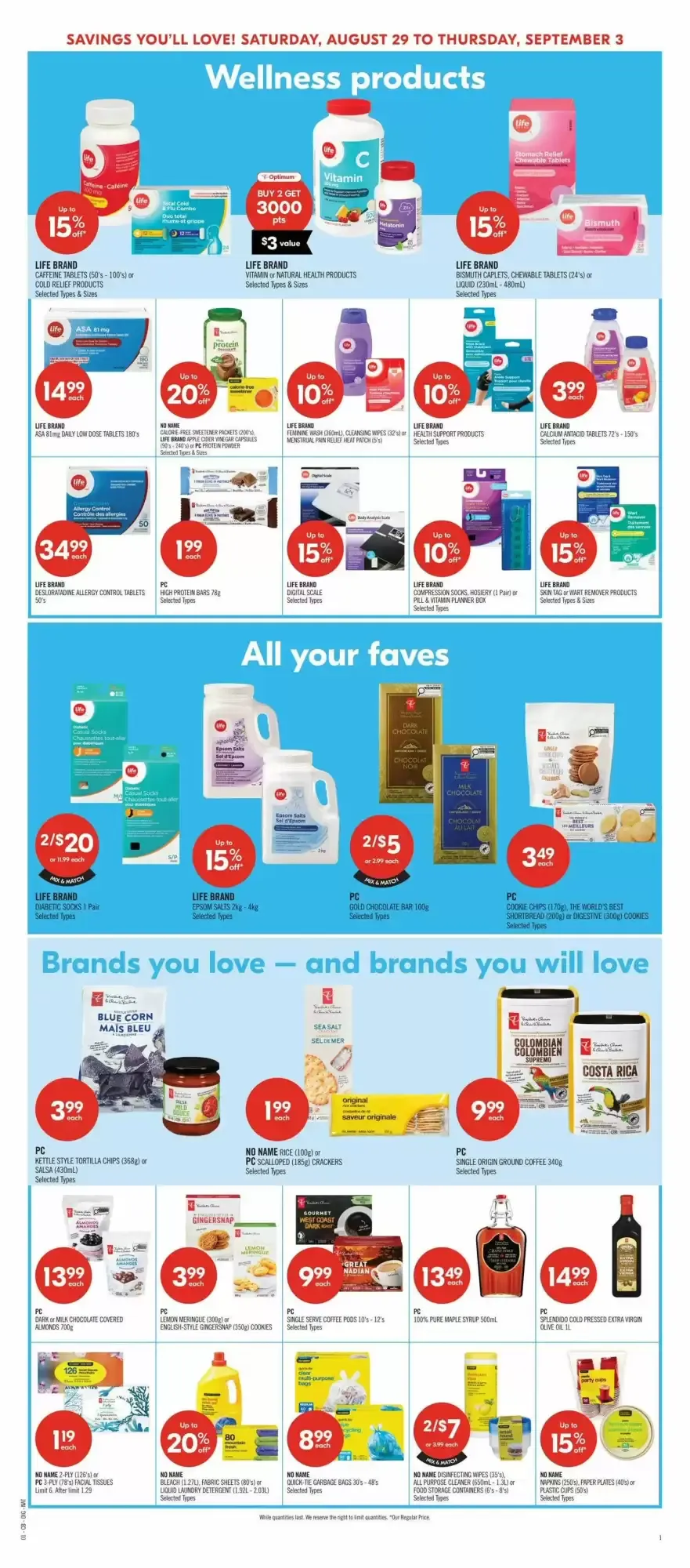 Shoppers Drug Mart flyer week 35 from August 29 to September 3 2026 - flyer page 19
