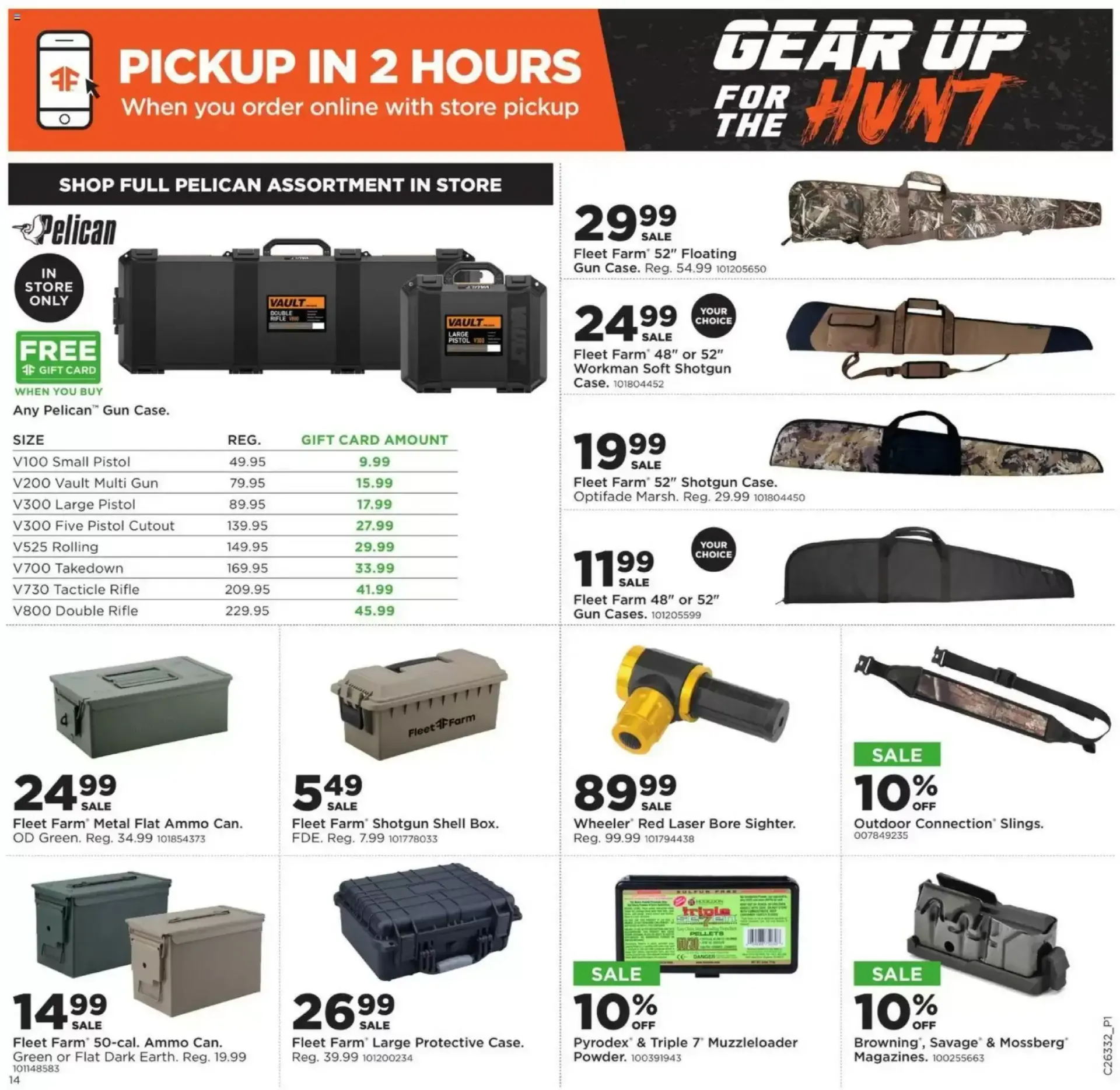 Weekly promotion Fleet Farm - Gear Up For The Hunt spanning from August 10 to August 23 2026 - Page 14 for Catalogue 365