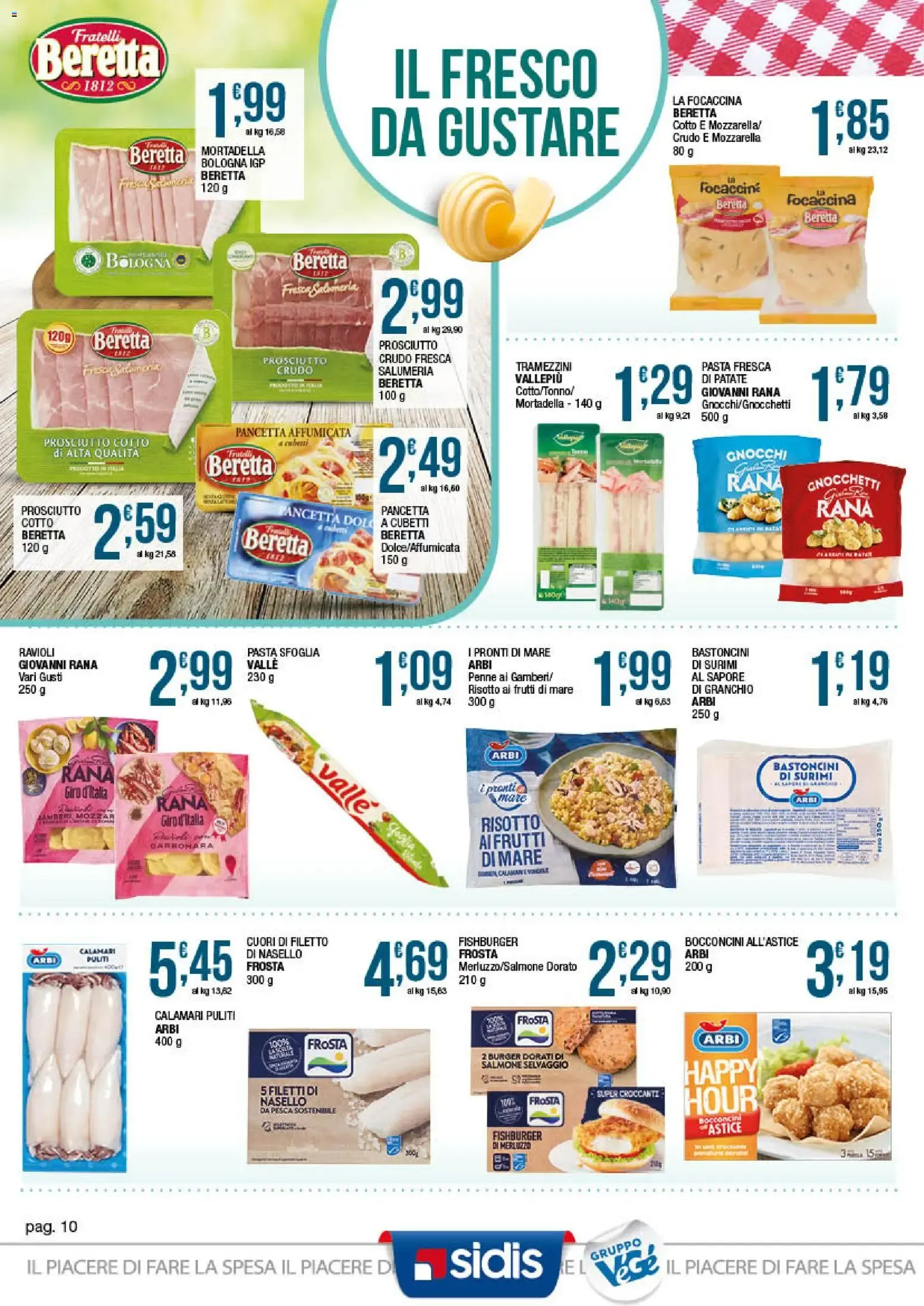 Sidis volantino dal 15/06/2026 - online Offerte da 15 giugno a 27 giugno di 2026 - Pagina del volantino 10