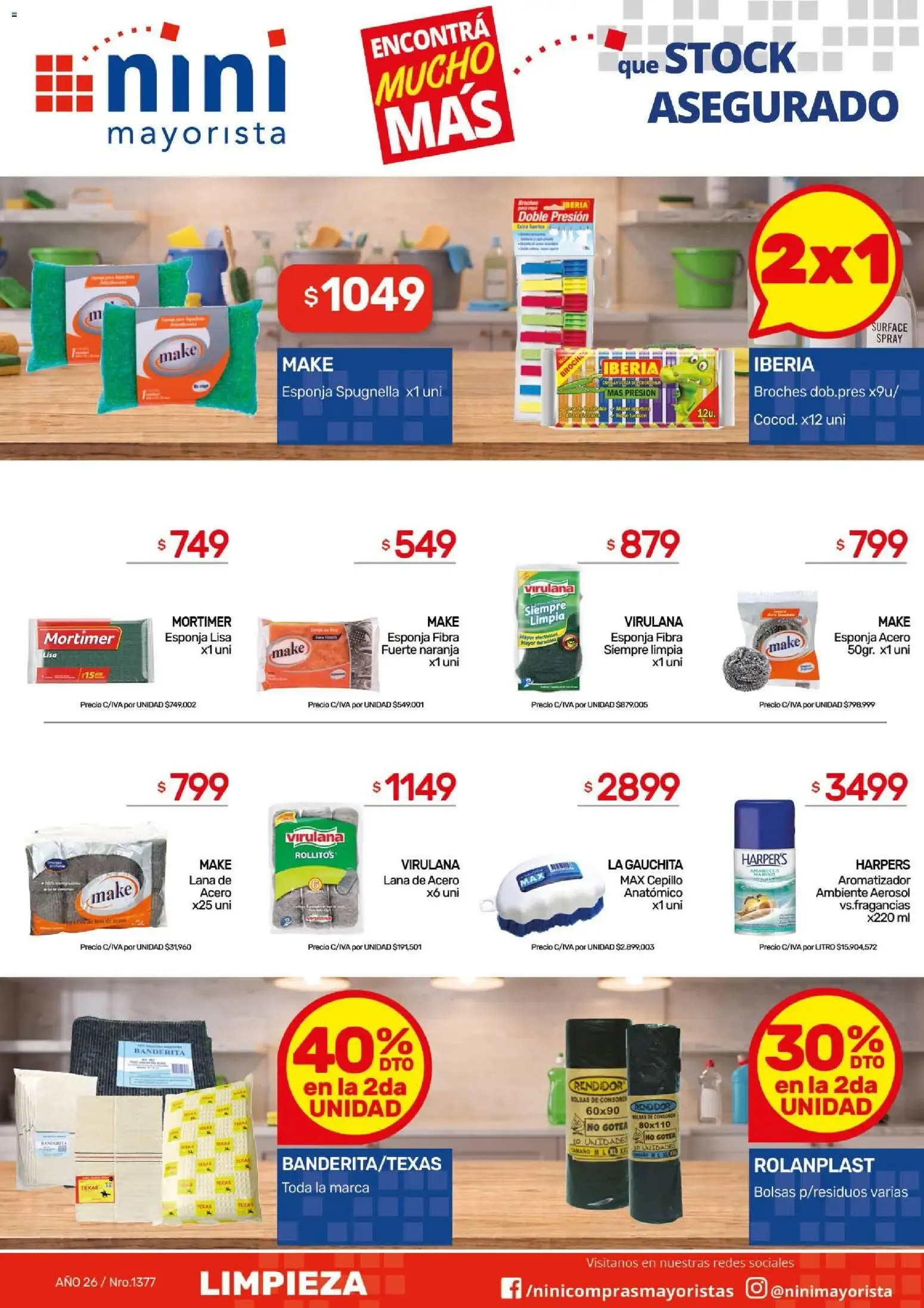 Ofertas de NINI Mayorista catálogo del 14/09/2026 - 20/09/2026 14 de septiembre al 20 de septiembre 2026 - Página 15 del catálogo