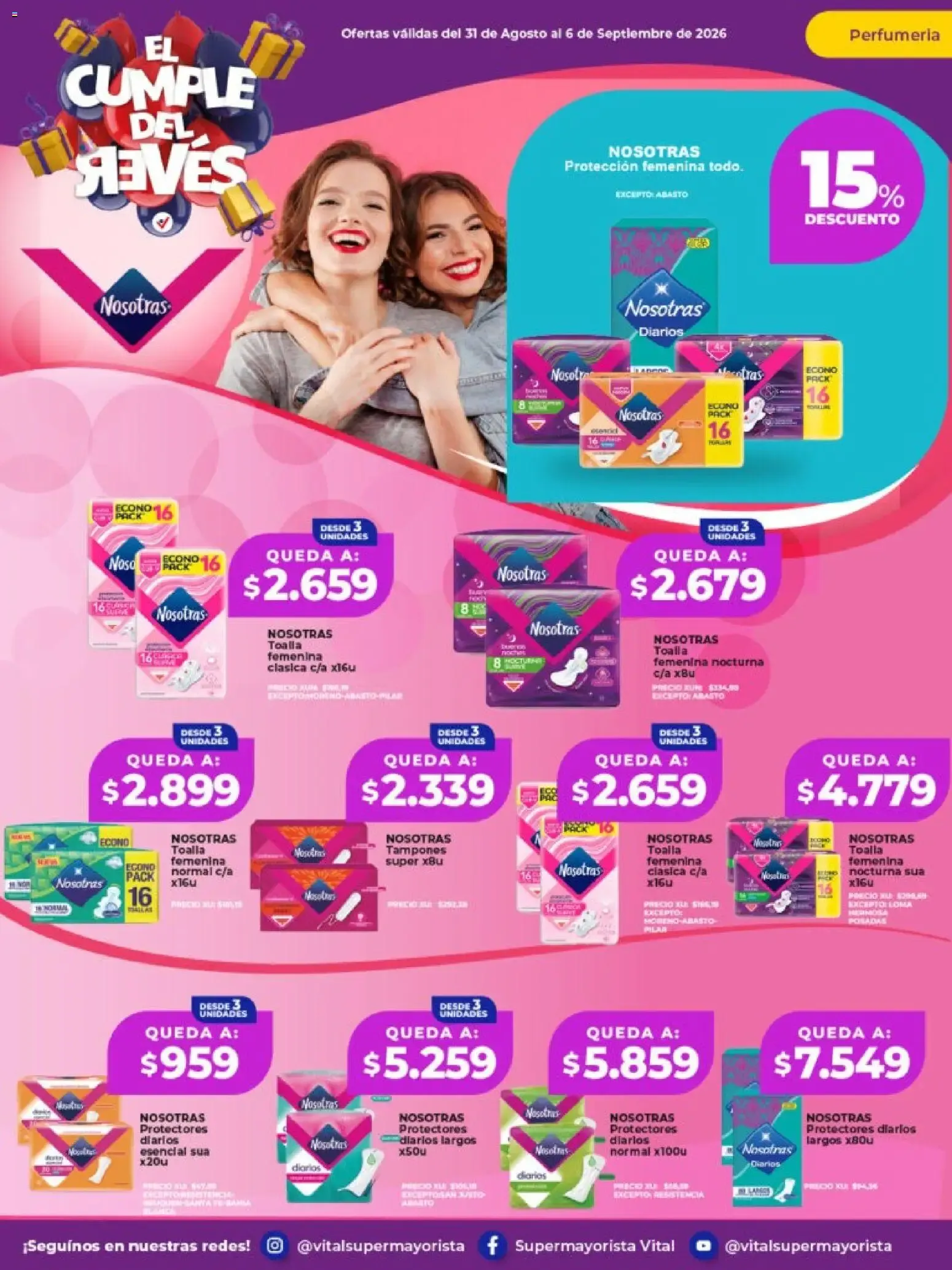 Ofertas de Vital - El Cumple del Reves 31 de agosto al 6 de septiembre 2026 - Página 7 del catálogo