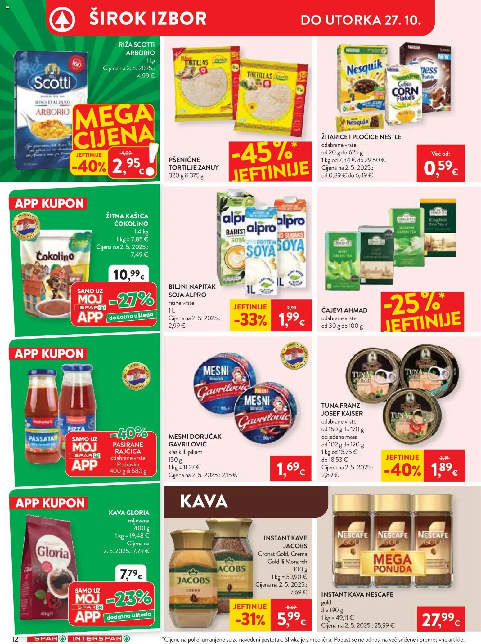 Katalog Spar Katalog novi od 21.10.2026 na listanje > letak digitalni od 21. listopada do 27. listopada 2026. - Pregled Stranica 18