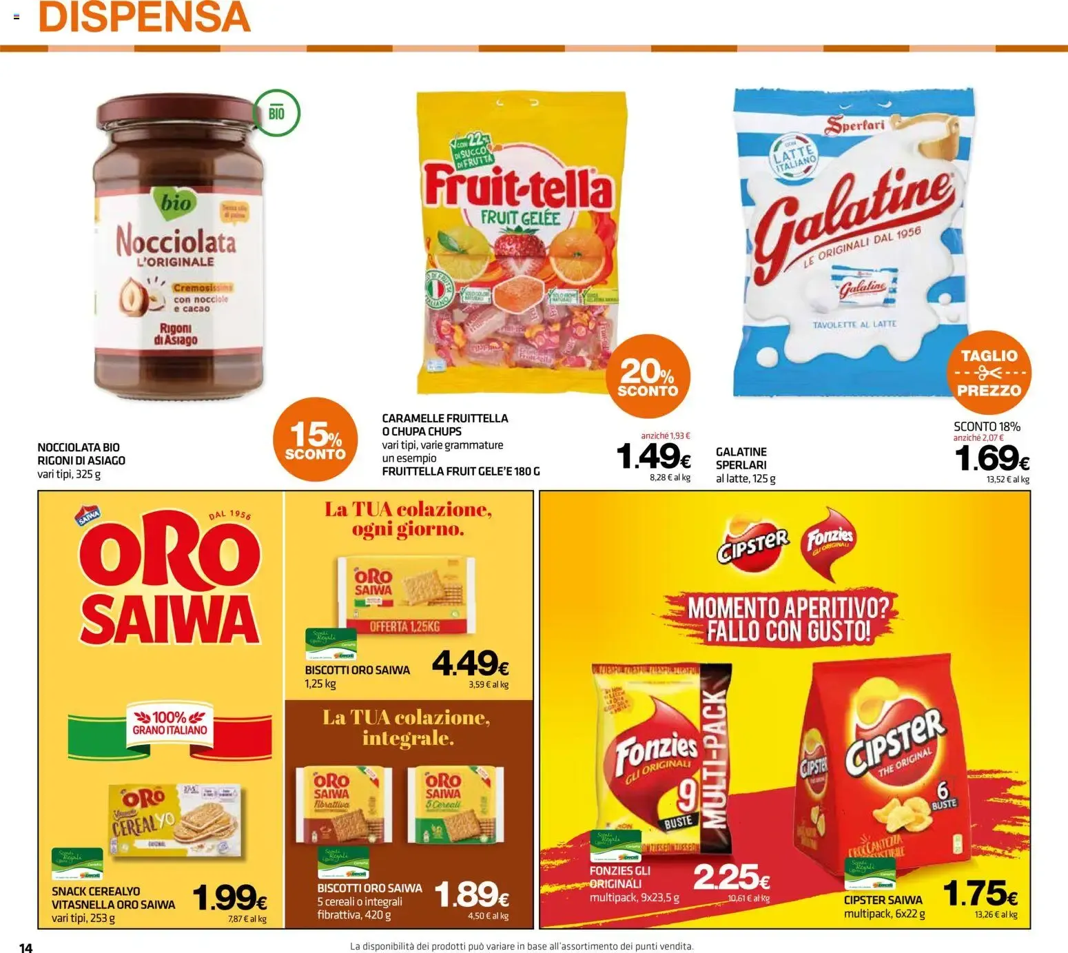 Superconti volantino dal 27/08/2026 - online Offerte da 27 agosto a 9 settembre di 2026 - Pagina del volantino 14