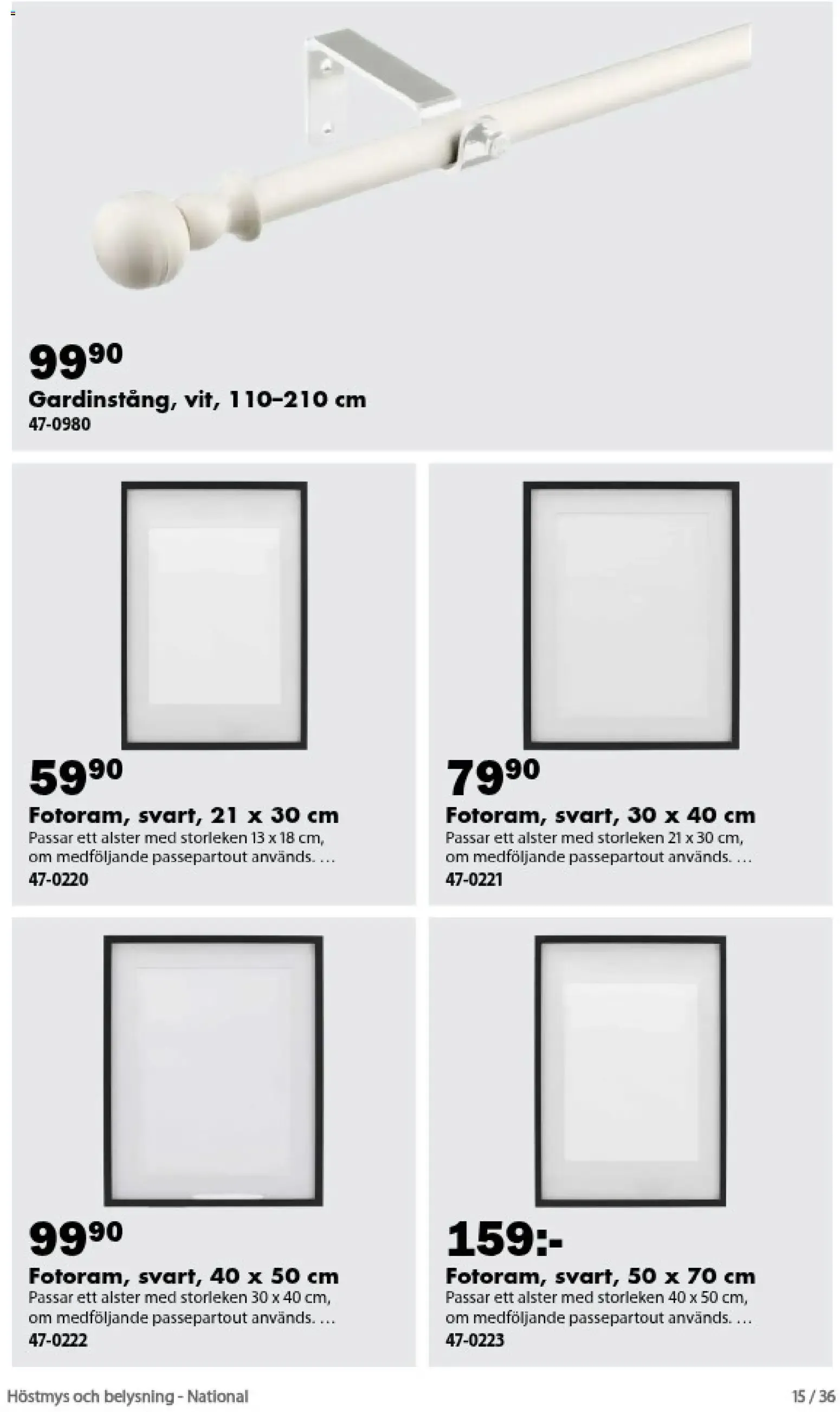Gör det mysigt i höstmörkret! från 1 september till 30 september 2026 - Reklamblad sidor 15