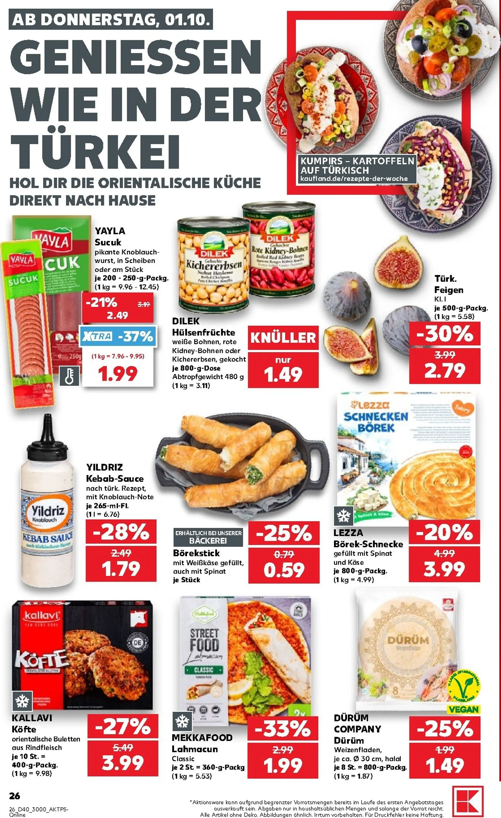 Neuer Kaufland Prospekt – von Donnerstag 01.10.2026 bis Mittwoch 07.10.2026 von 1. Oktober bis 7. Oktober 2026 - Prospekt seite 27