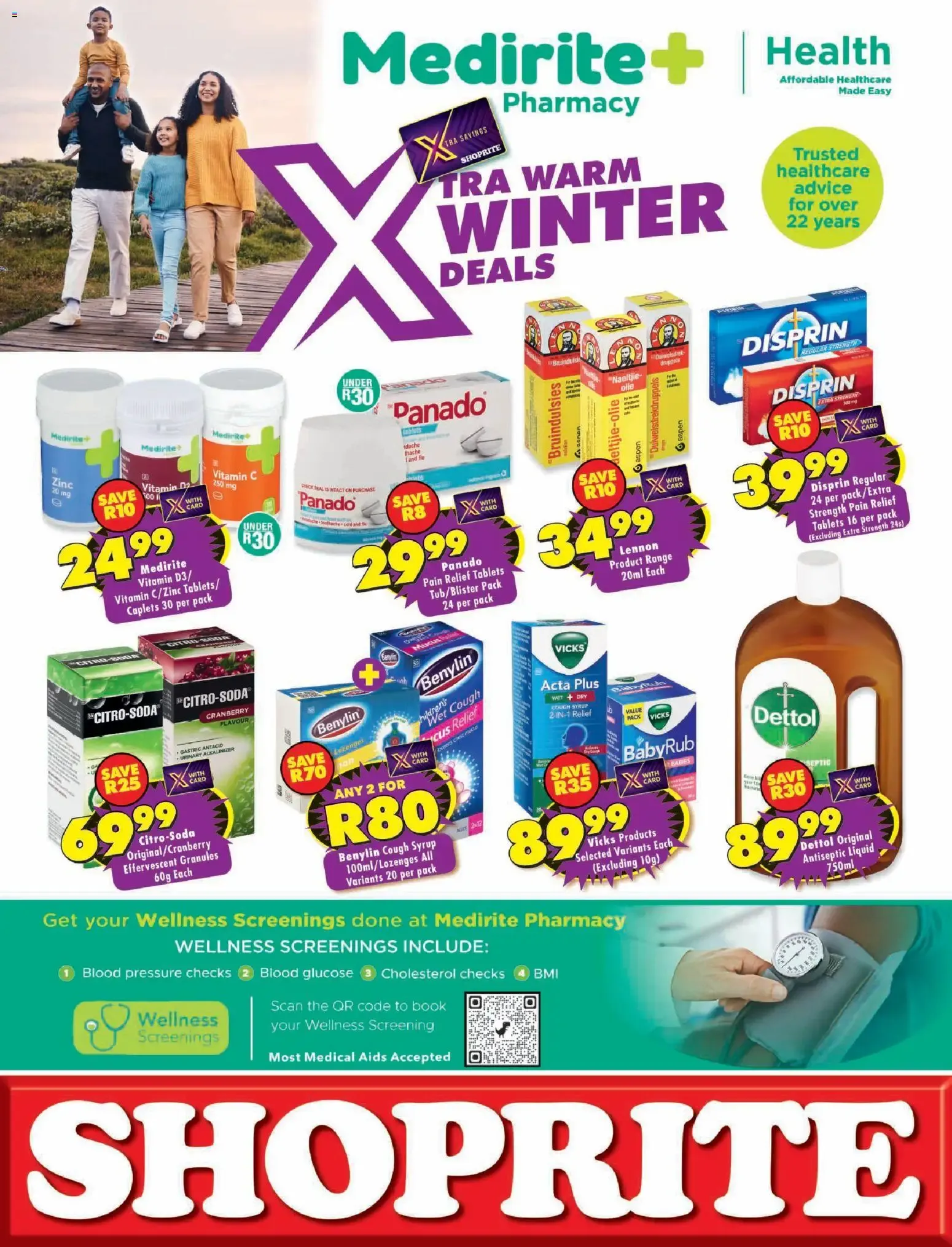 Shoprite - Medirite Winter Savings (20/07/2026 - 10/08/2026) → Online Catalogue