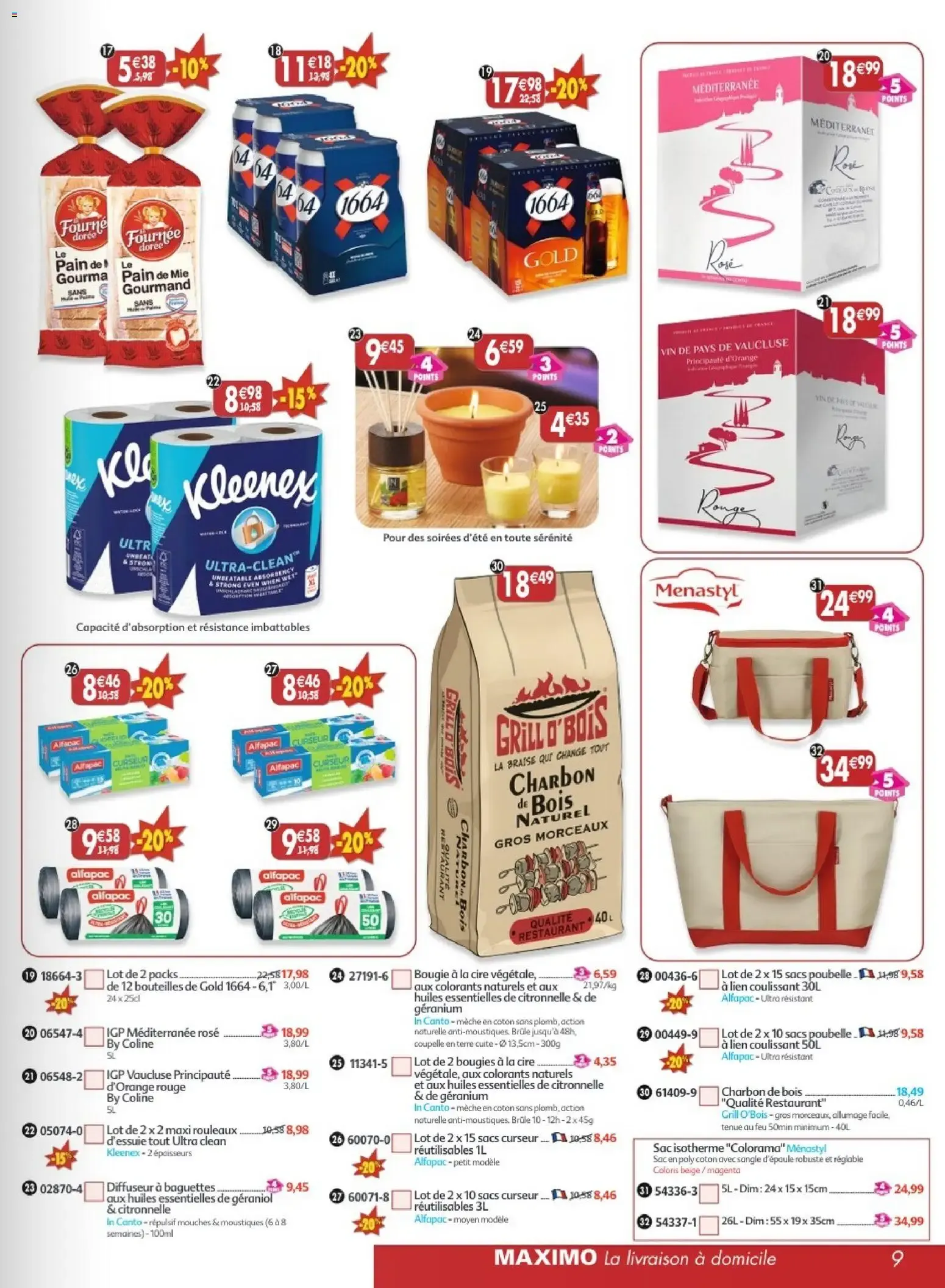 Maximo L'ÉPICERIE à domicile - Août 2026 du 17 juillet au 23 août 2026 - Catalogue page 9