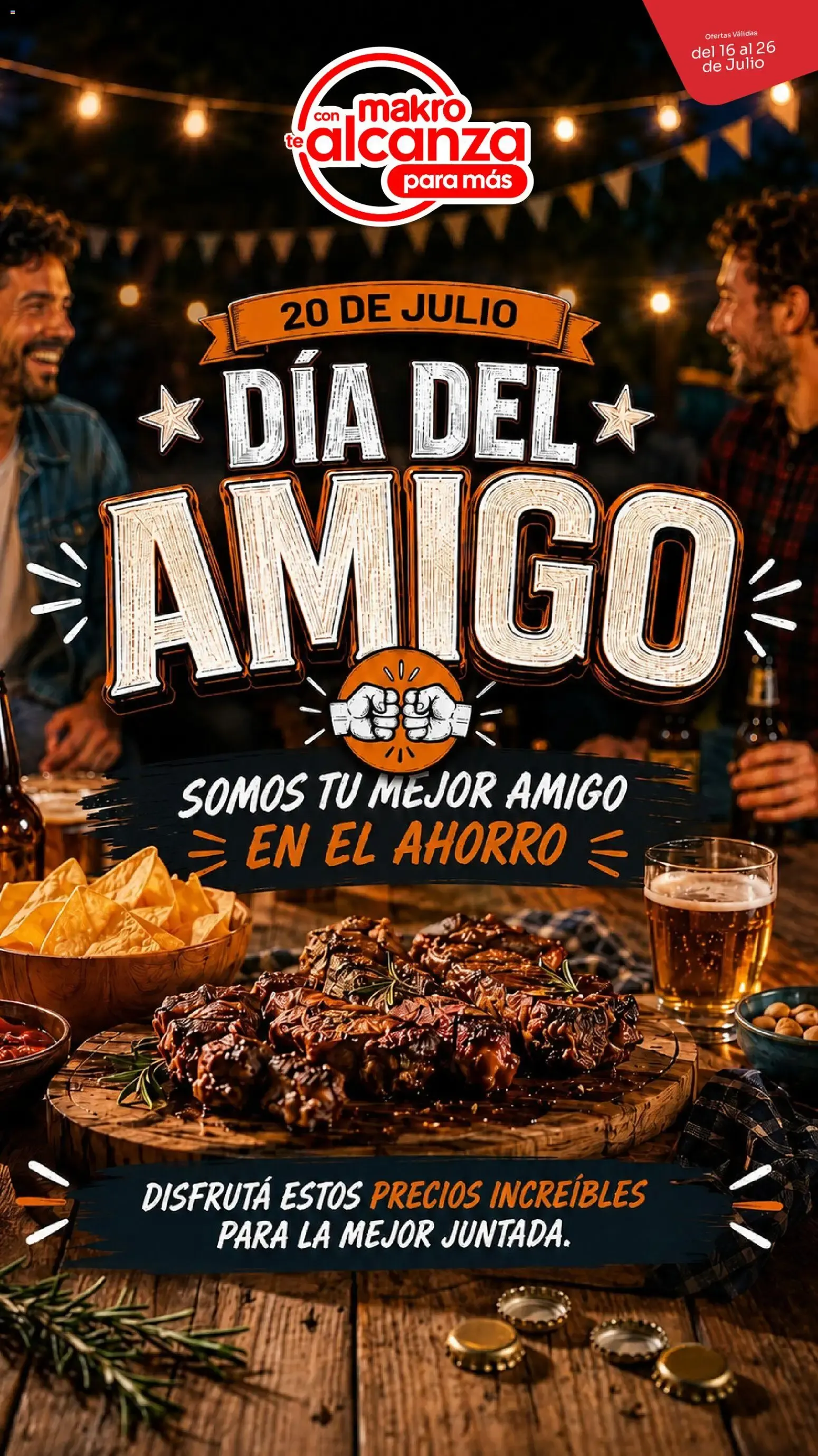 Ofertas de Makro: Día del Amigo 16 de julio al 26 de julio 2026 - Página 1 del catálogo