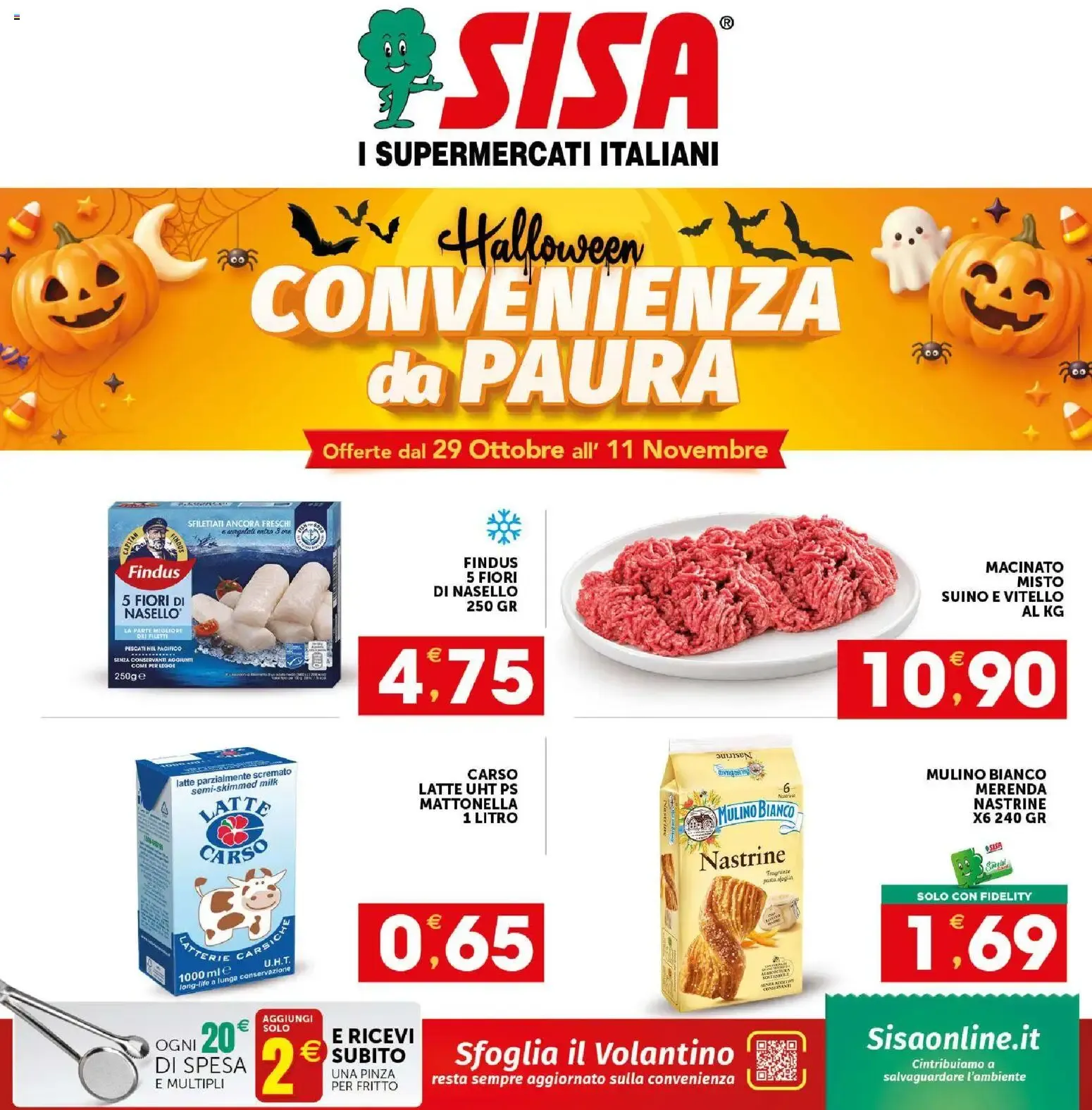Halloween Convenienza da Paura da 29 ottobre a 11 novembre di 2026 - Pagina del volantino 1
