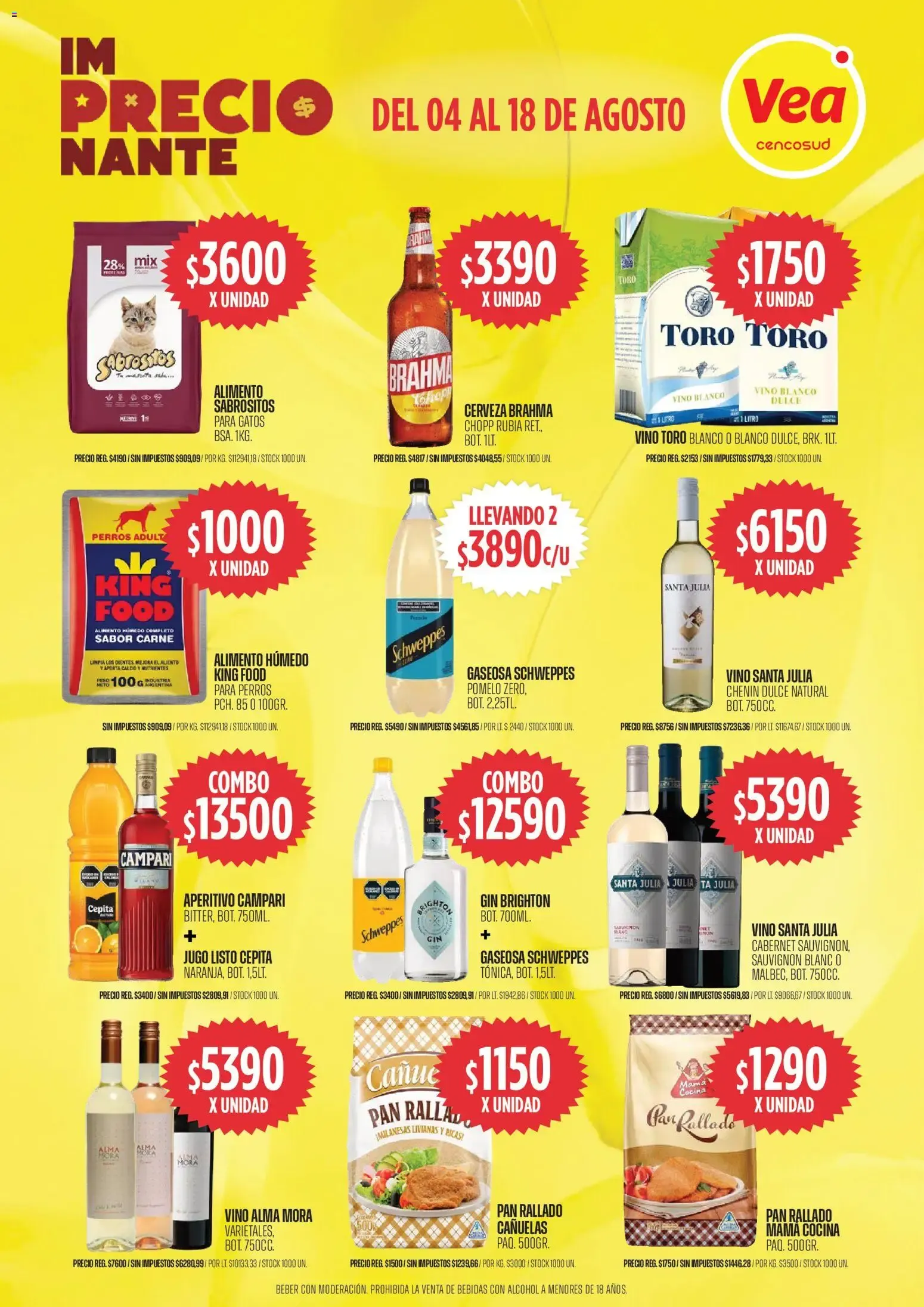Ofertas de Vea ofertas del 04/08/2026 - 18/08/2026 4 de agosto al 18 de agosto 2026 - Página 9 del catálogo