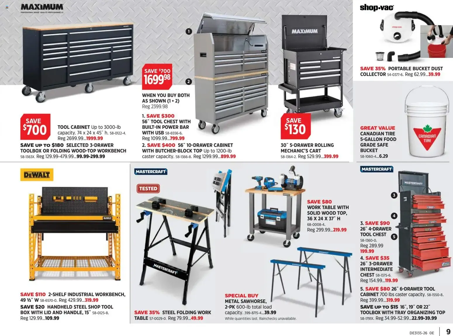 Canadian Tire flyer - The Ultimate Tool Guide from Aug 27, 2026 > weekly specials & deals from August 27 to September 16 2026 - flyer page 9