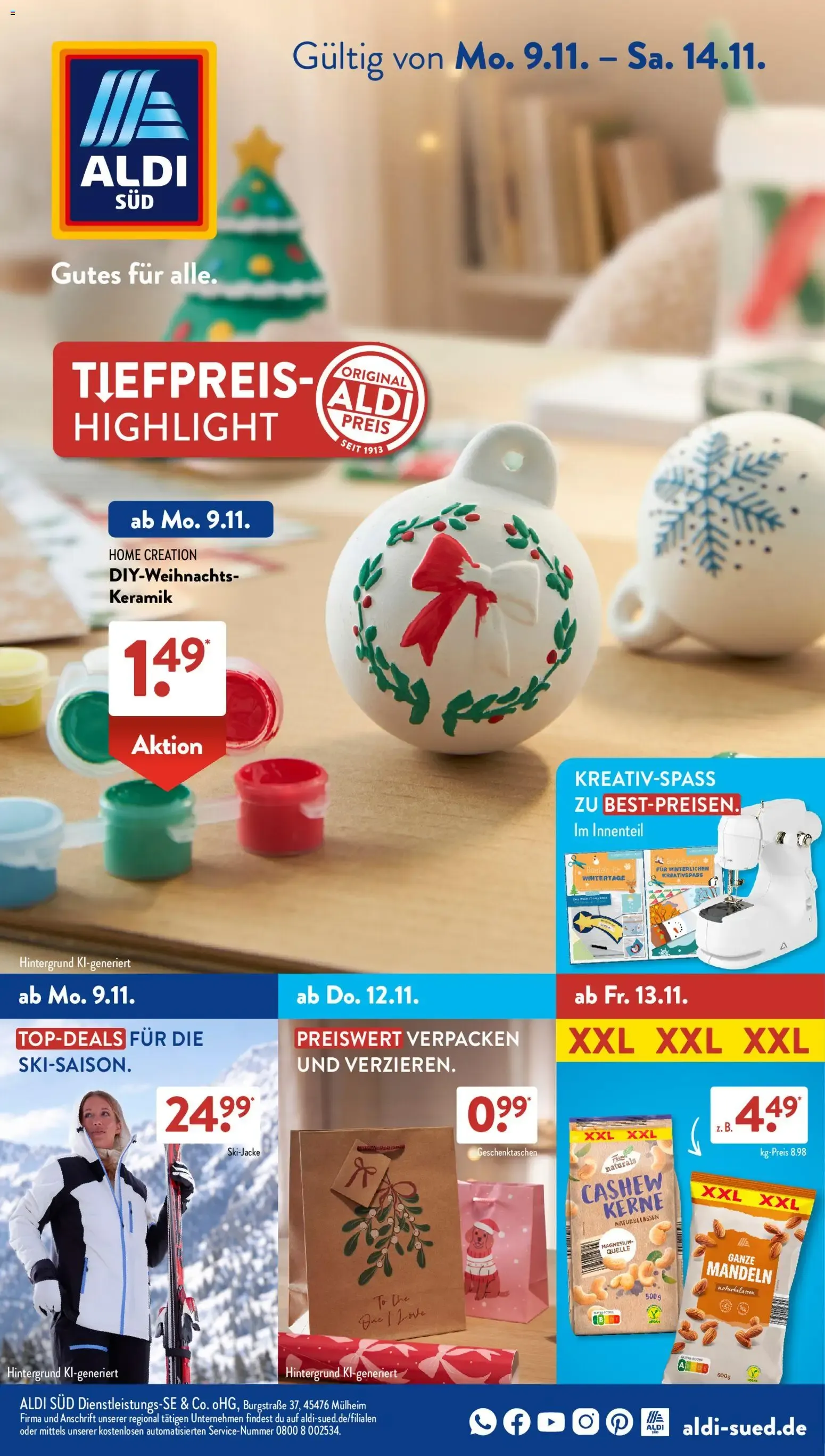 TIEFPREIS-HIGHLIGHT von 9. November bis 14. November 2026 - Prospekt seite 1