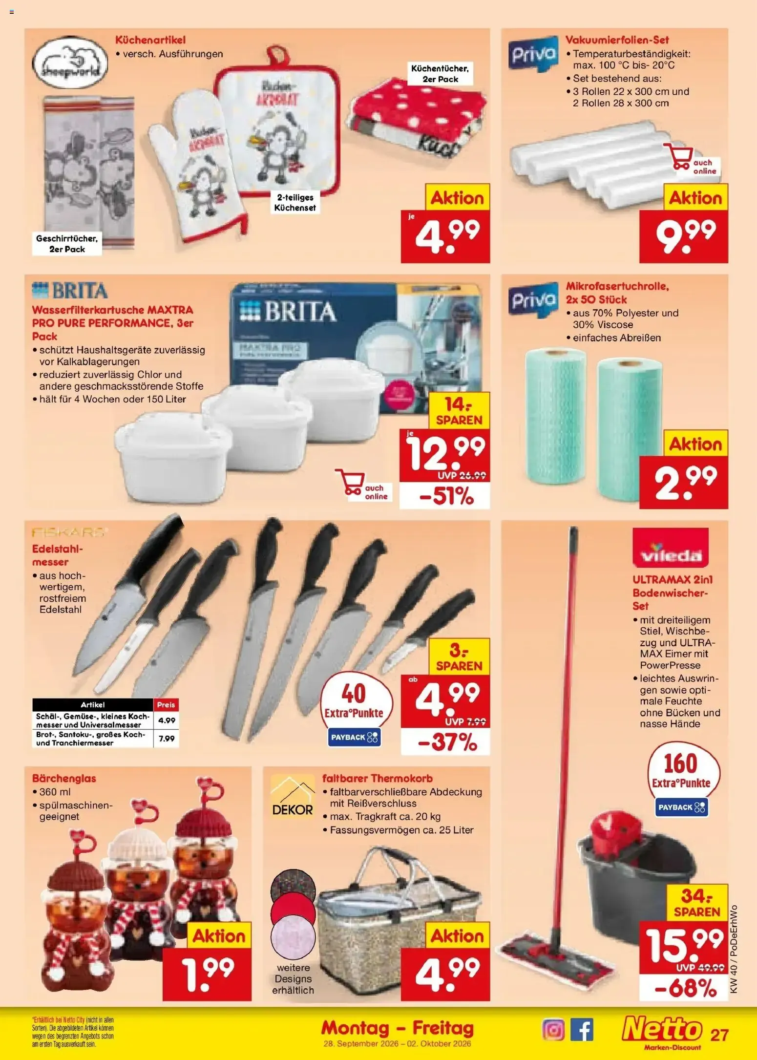Netto Marken-Discount Prospekt (ab 28.09.2026) » Angebote von 28. September bis 2. Oktober 2026 - Prospekt seite 38