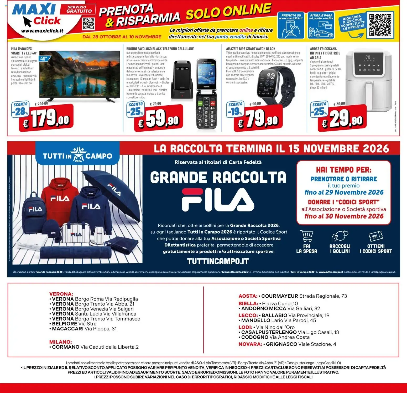 A&O volantino dal 28/10/2026 - online Offerte da 28 ottobre a 7 novembre di 2026 - Pagina del volantino 16