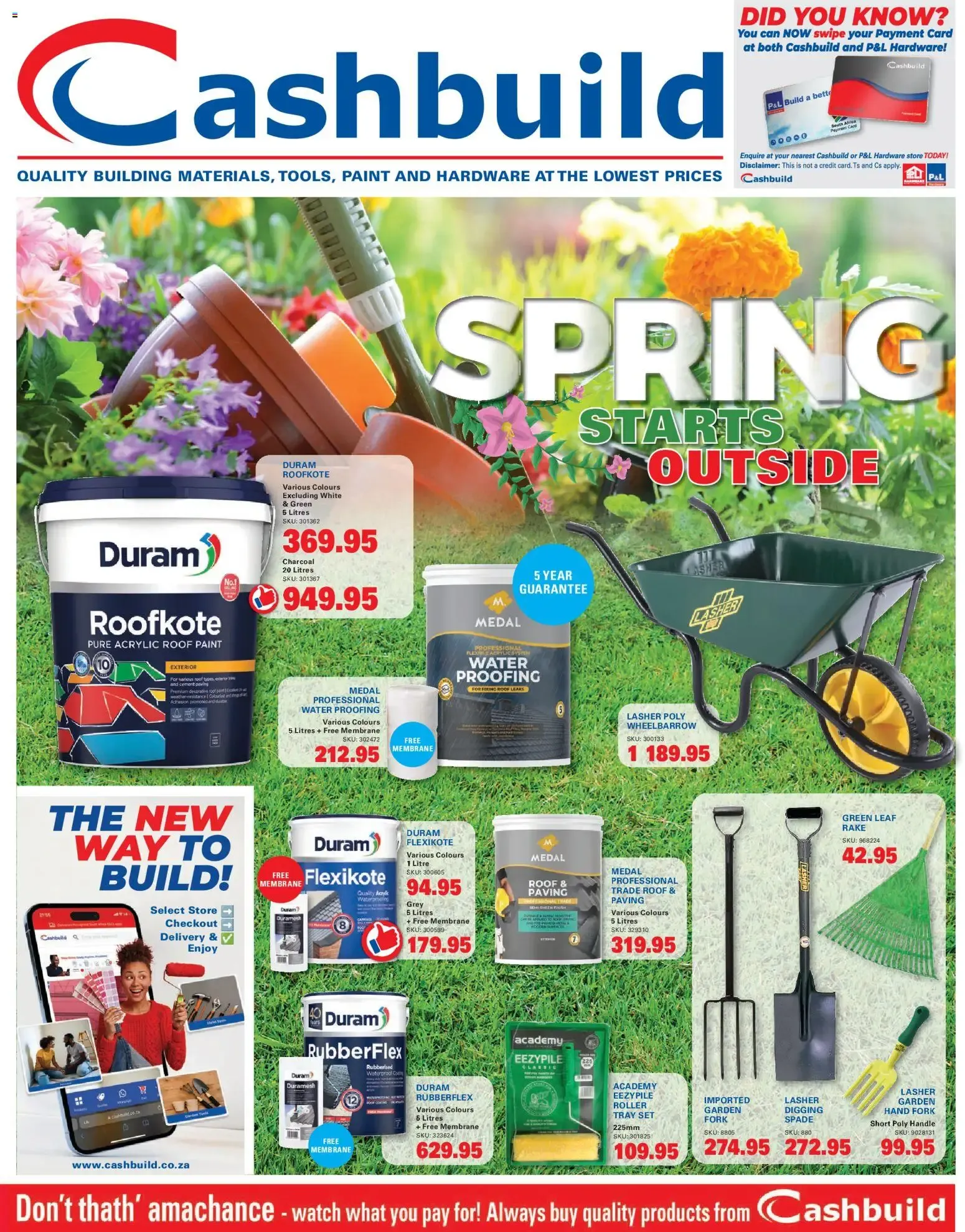 Cashbuild Gauteng - Catalogue (21/09/2026 - 18/10/2026) Online from 21 September to 18 October 2026 - Catalogue Page 1