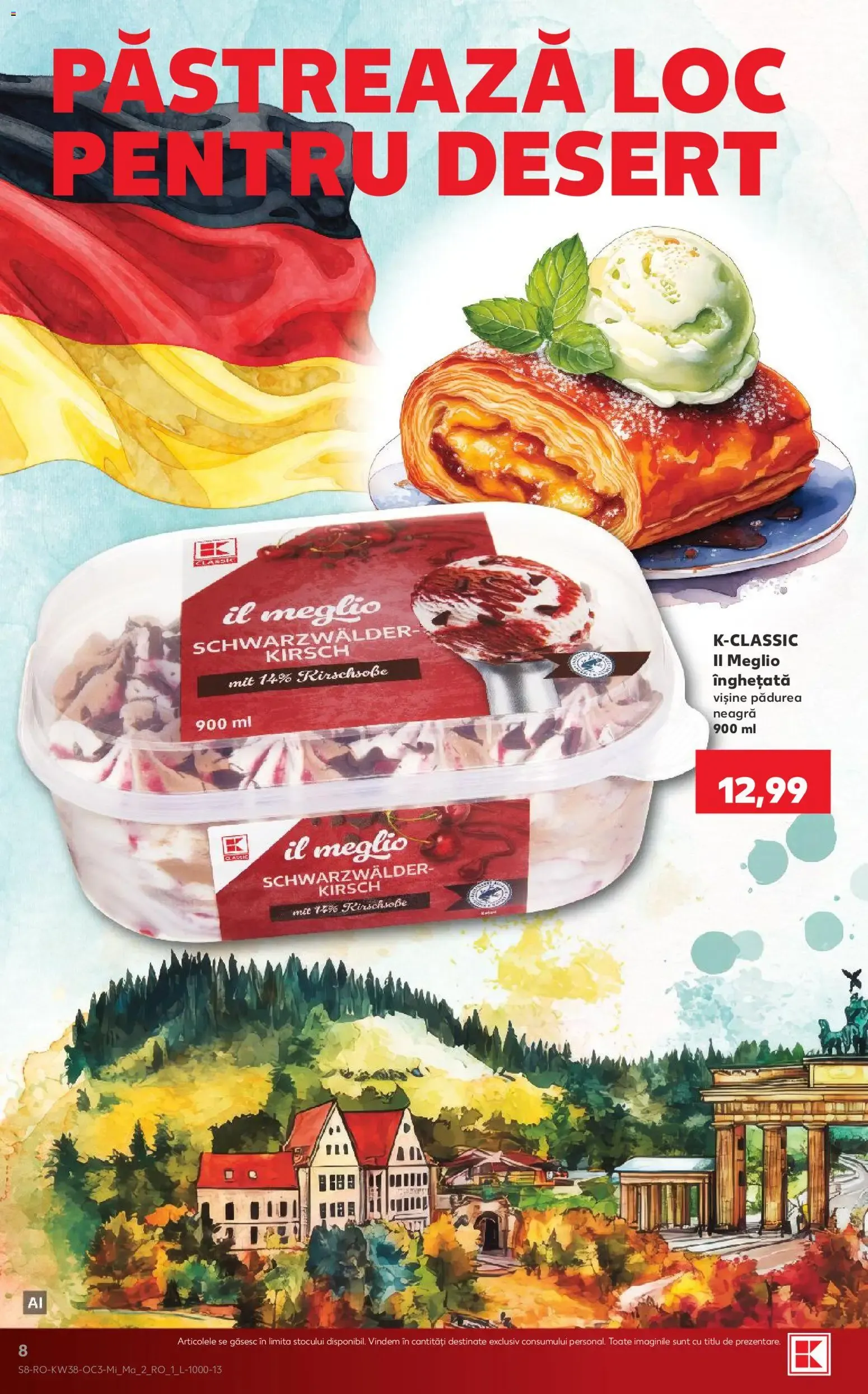 Catalog Kaufland: Descoperă Gustul Autentic al Germaniei de la 16 septembrie până la 22 septembrie 2026 - Revista Pagina 8