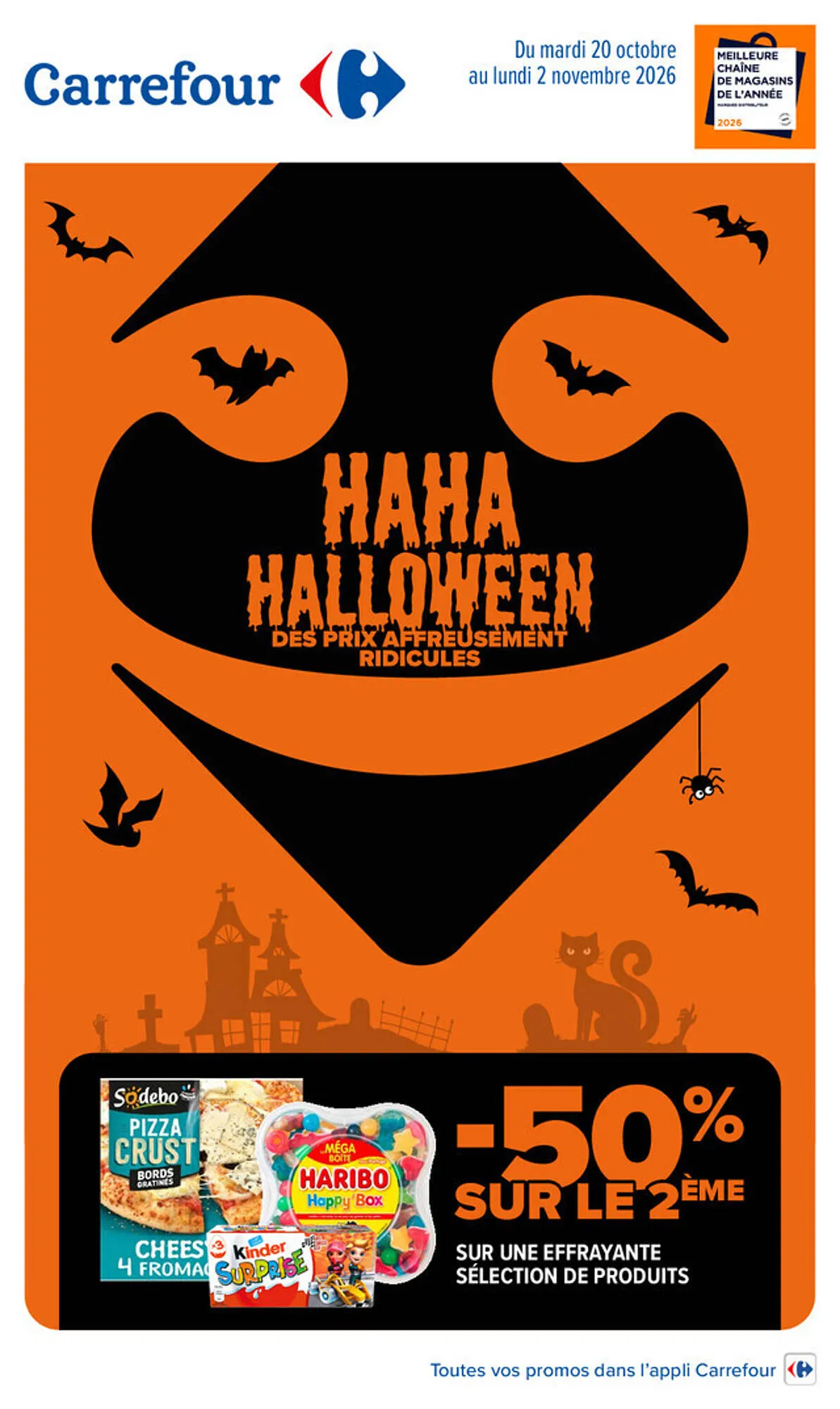 Carrefour - HaHa Halloween du 20 octobre au 2 novembre 2026 - Catalogue page 1