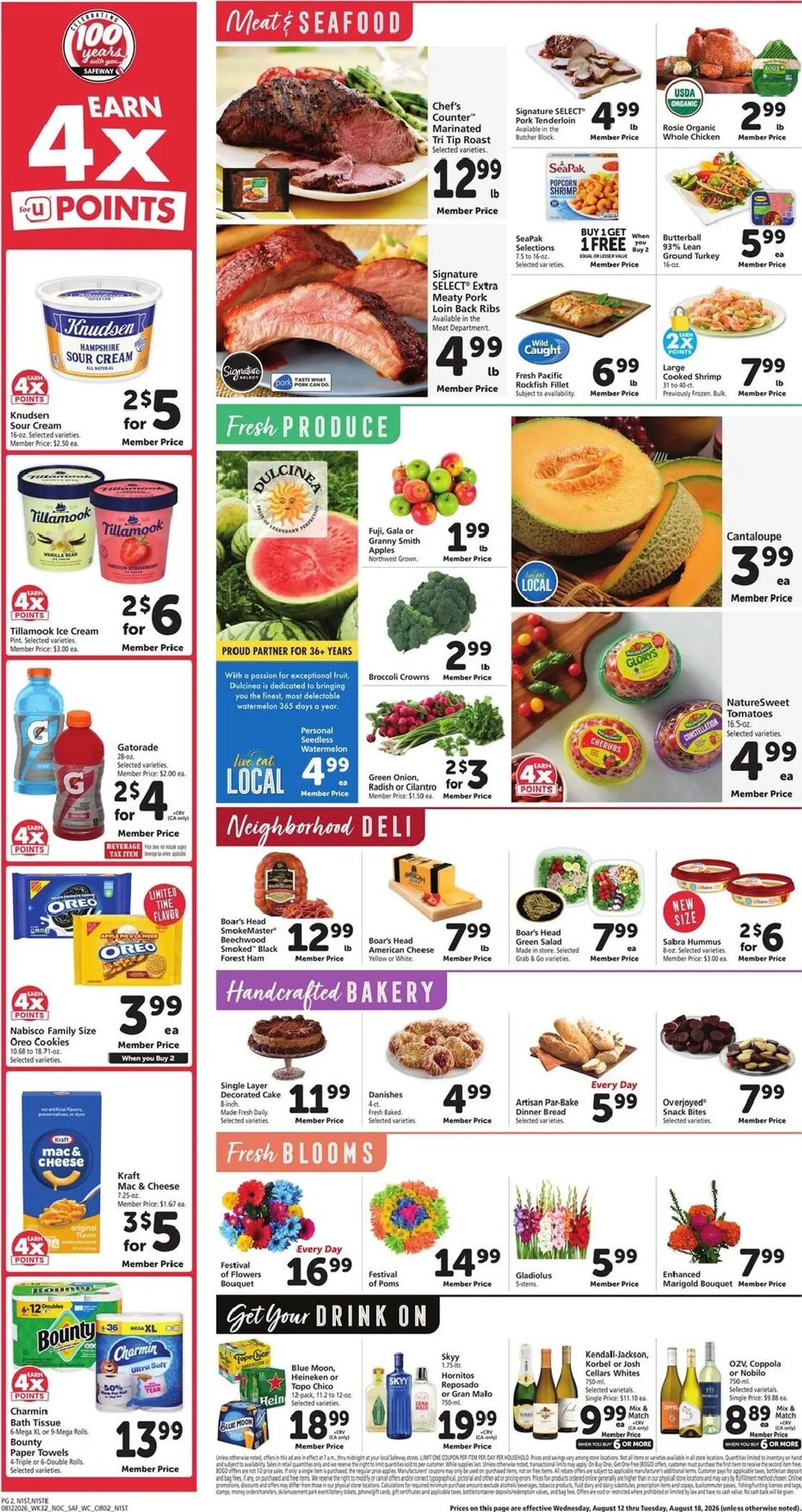Weekly ad Safeway Fuel-Up Saturday Ad from August 12 to August 18 2026 - Page 2