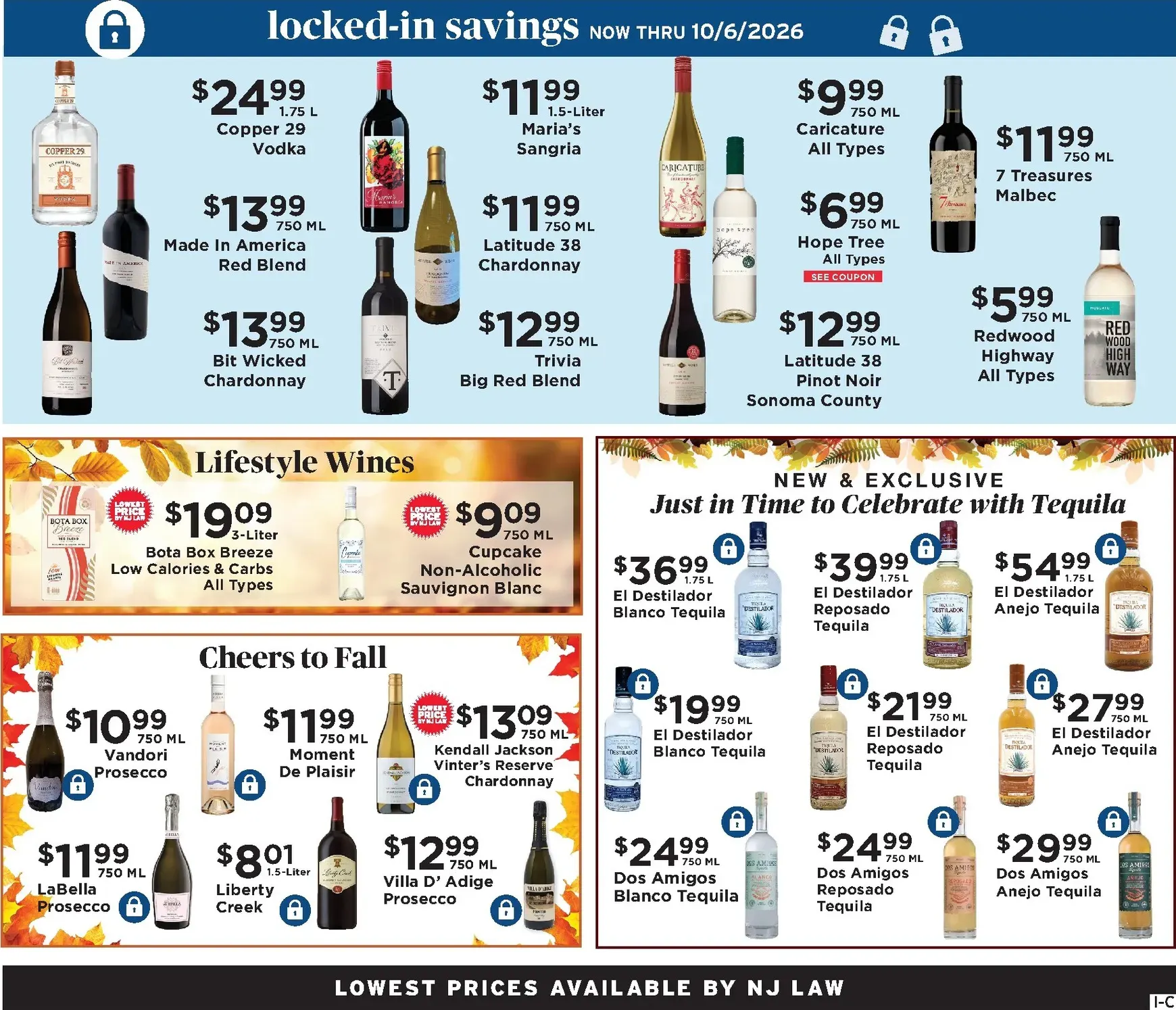 Weekly ad ShopRite Wines & Spirits - Cheers to Fall! from September 16 to October 6 2026 - Page 3
