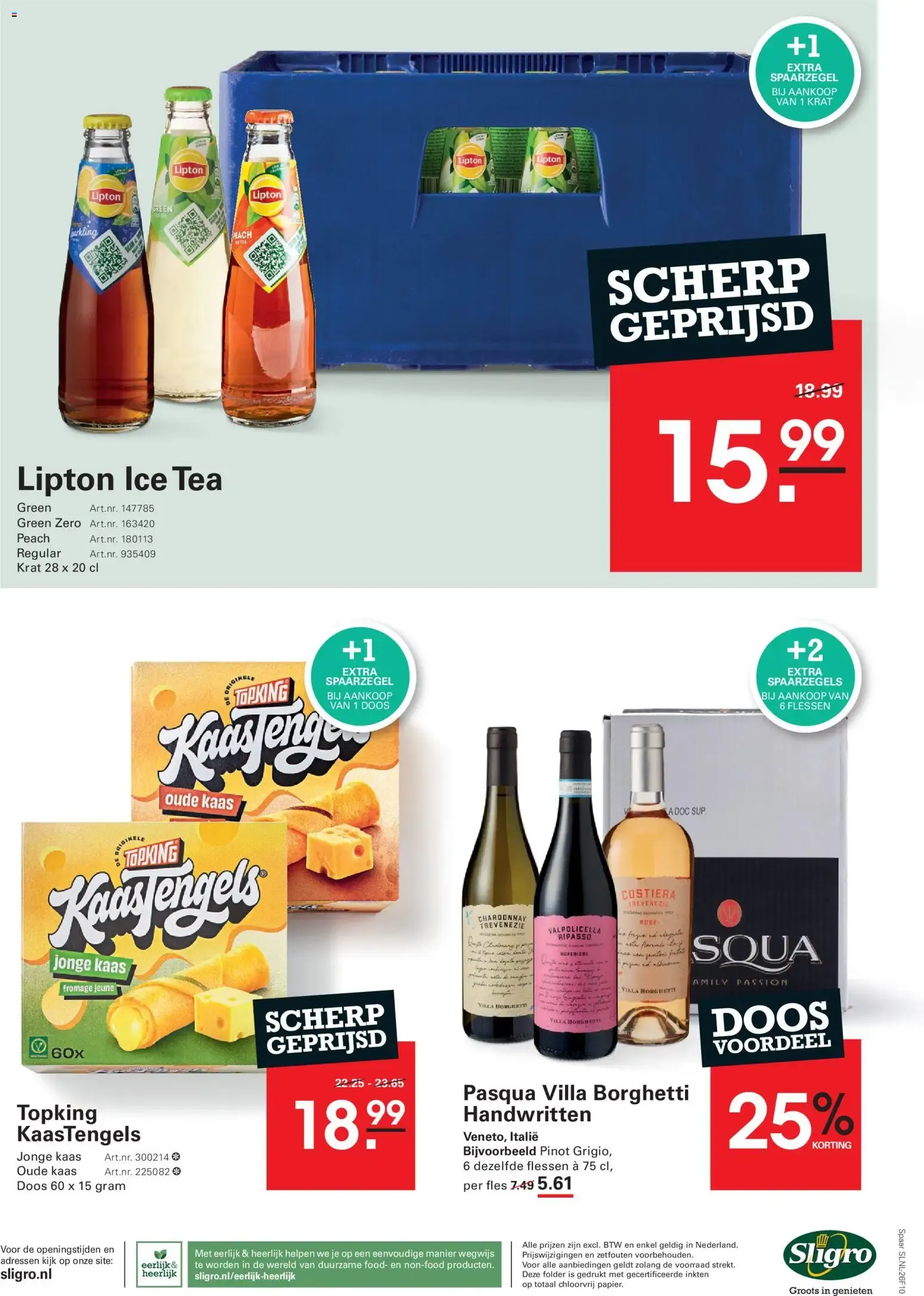 RESTAURANTACTIE SPAAR VOOR KORTING van 23 juli tot 10 augustus 2026 - Folder pagina 20