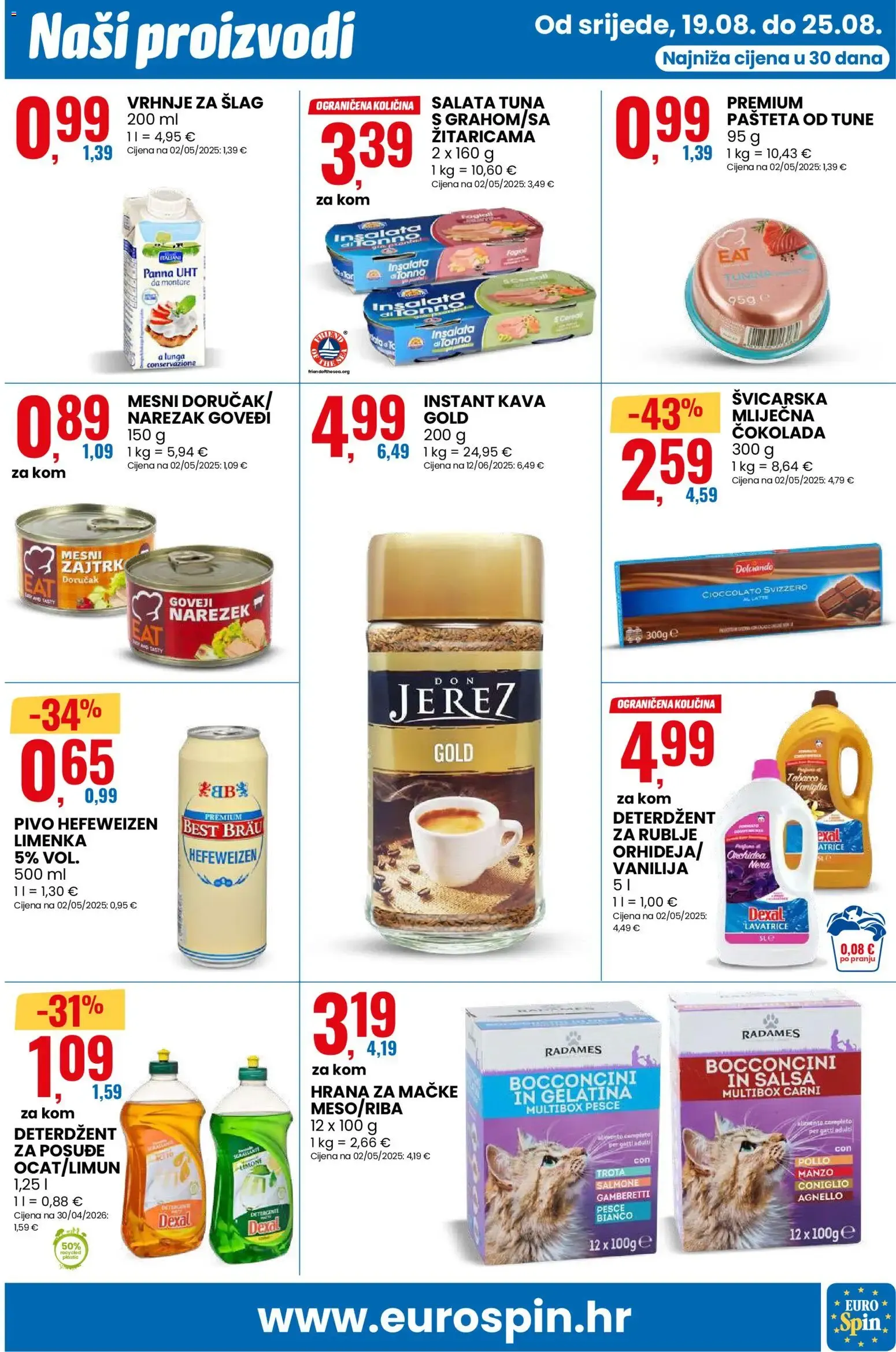 Katalog Euro Spin Pametna kupnja - Naše robne marke od 19. kolovoza do 25. kolovoza 2026. - Pregled Stranica 10