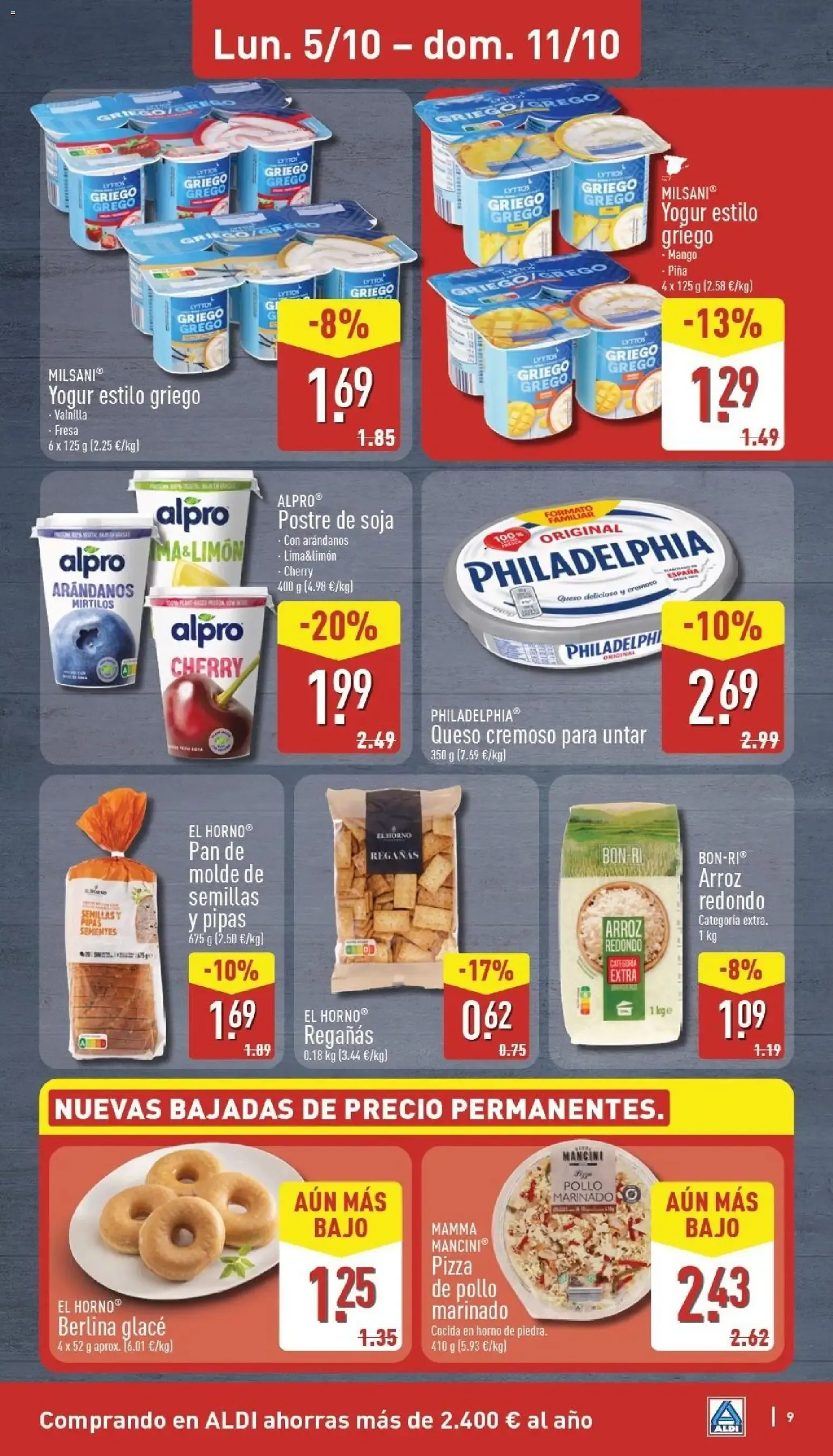 Catálogo de Aldi folleto Canarias del 05/10/2026 | Catálogo 5 de octubre al 11 de octubre 2026 - Página 9