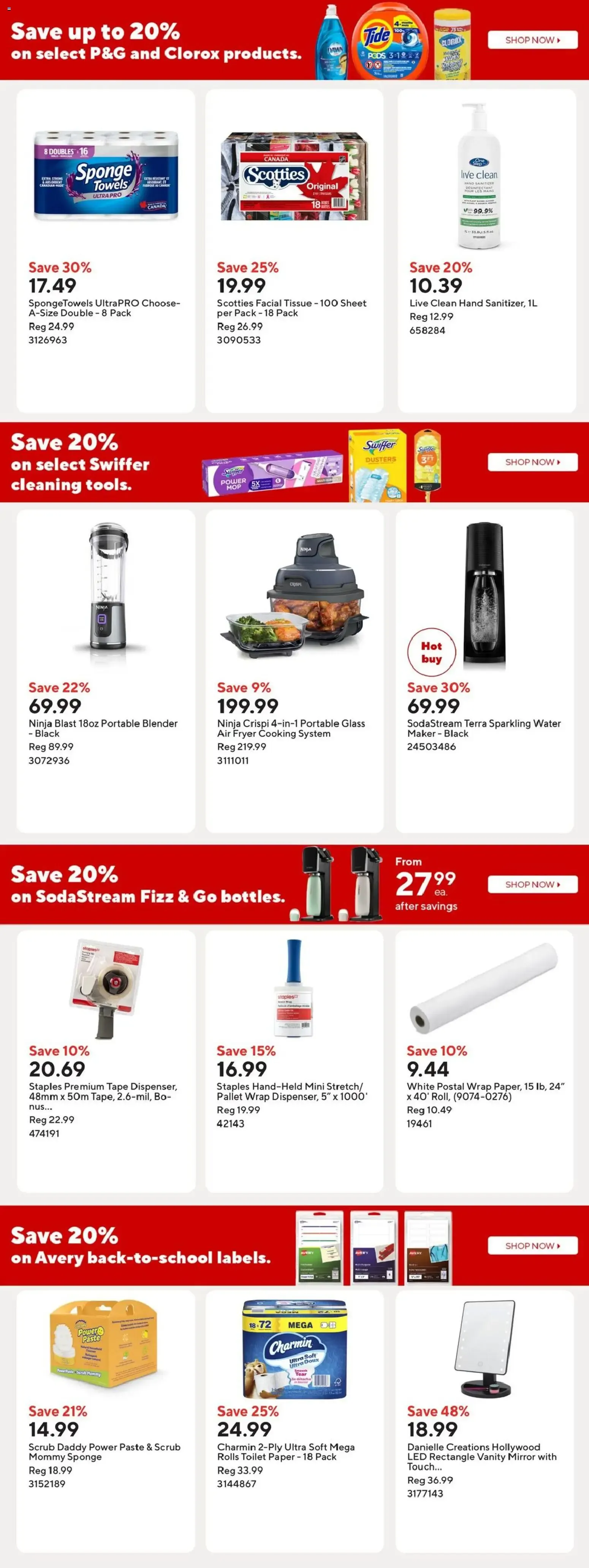 Staples Back to School Flyer from July 27 to July 30 2026 - flyer page 9