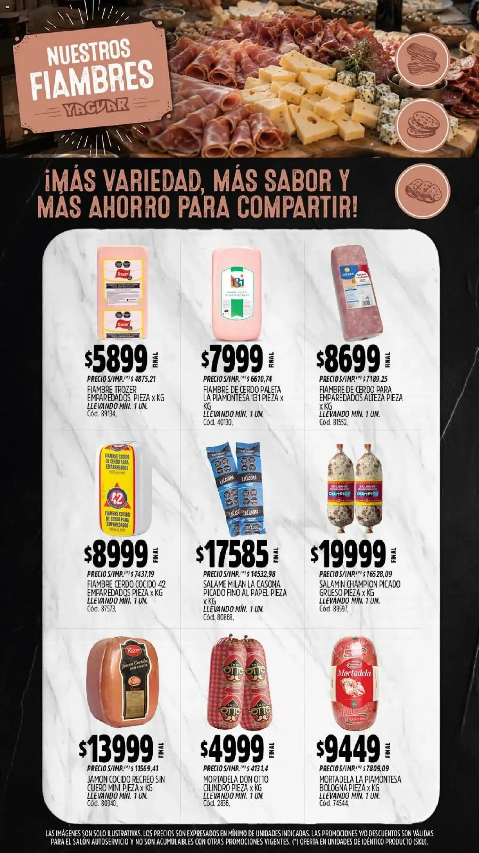 Ofertas de Mayorista Yaguar Agosto Rinde Más! 24 de agosto al 30 de agosto 2026 - Página 7 del catálogo