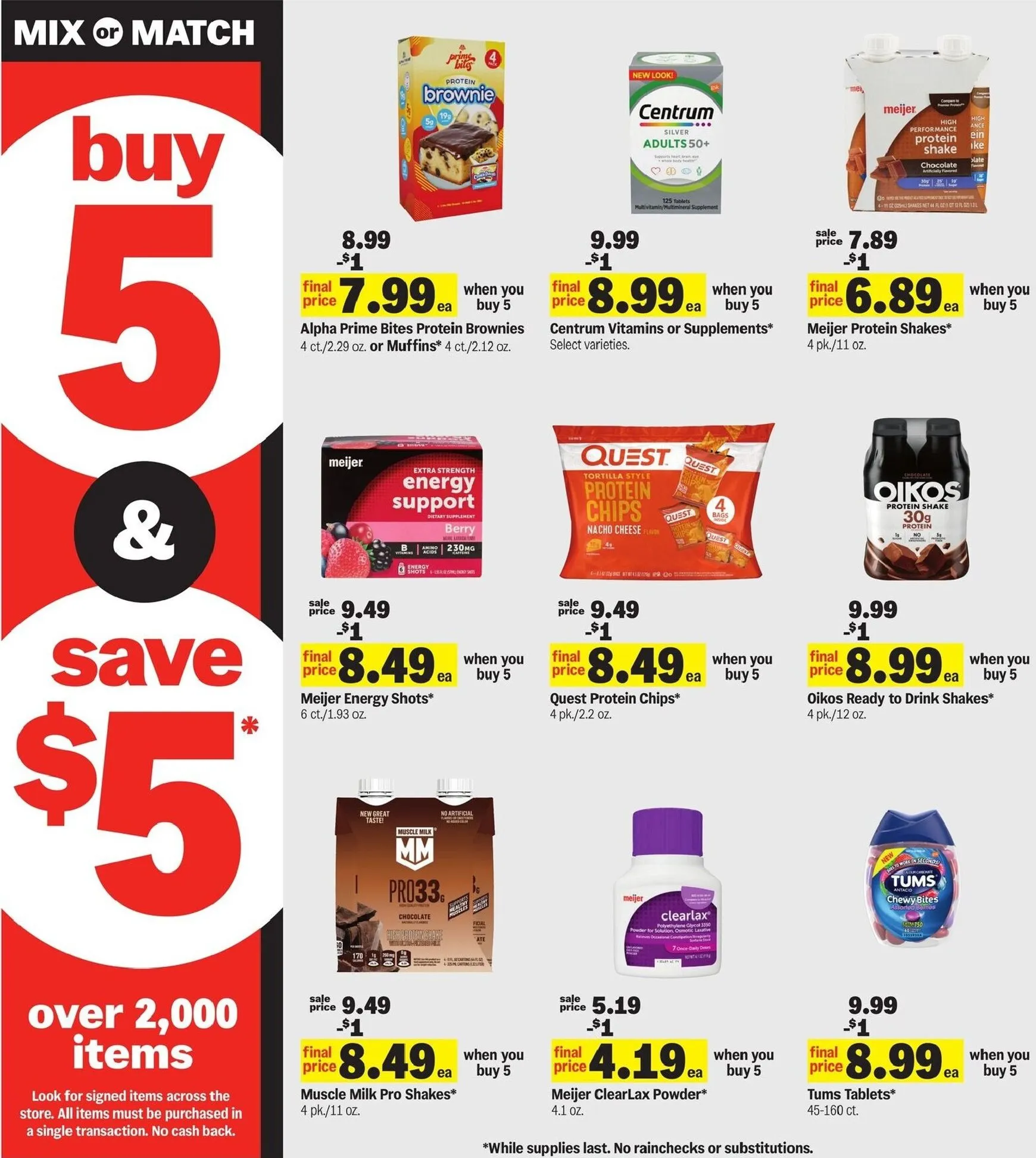Weekly ad Meijer Sizzling Summer Deals from June 24 to June 30 2026 - Page 18