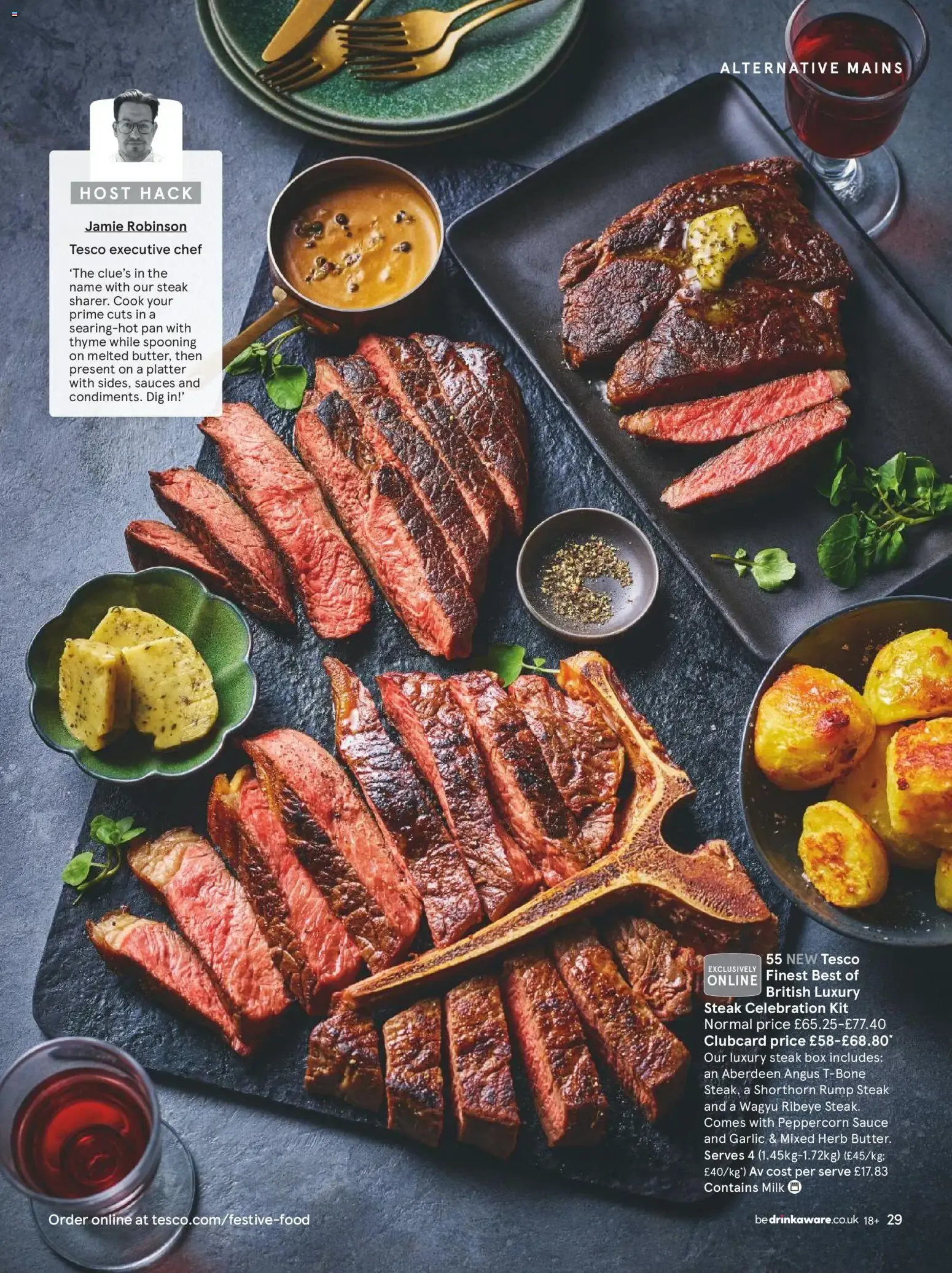 TESCO finest FESTIVE FOOD TO ORDER from 1 October to 31 October 2026 - Catalogue Page 28