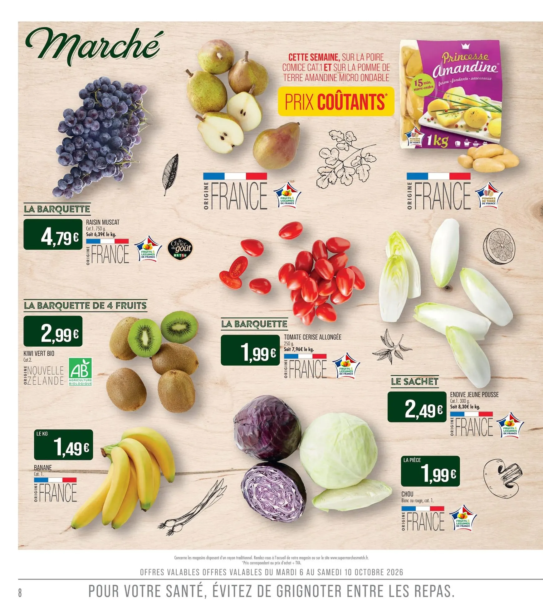 Supermarché Match - Fête Charcutier du 6 octobre au 18 octobre 2026 - Catalogue page 8