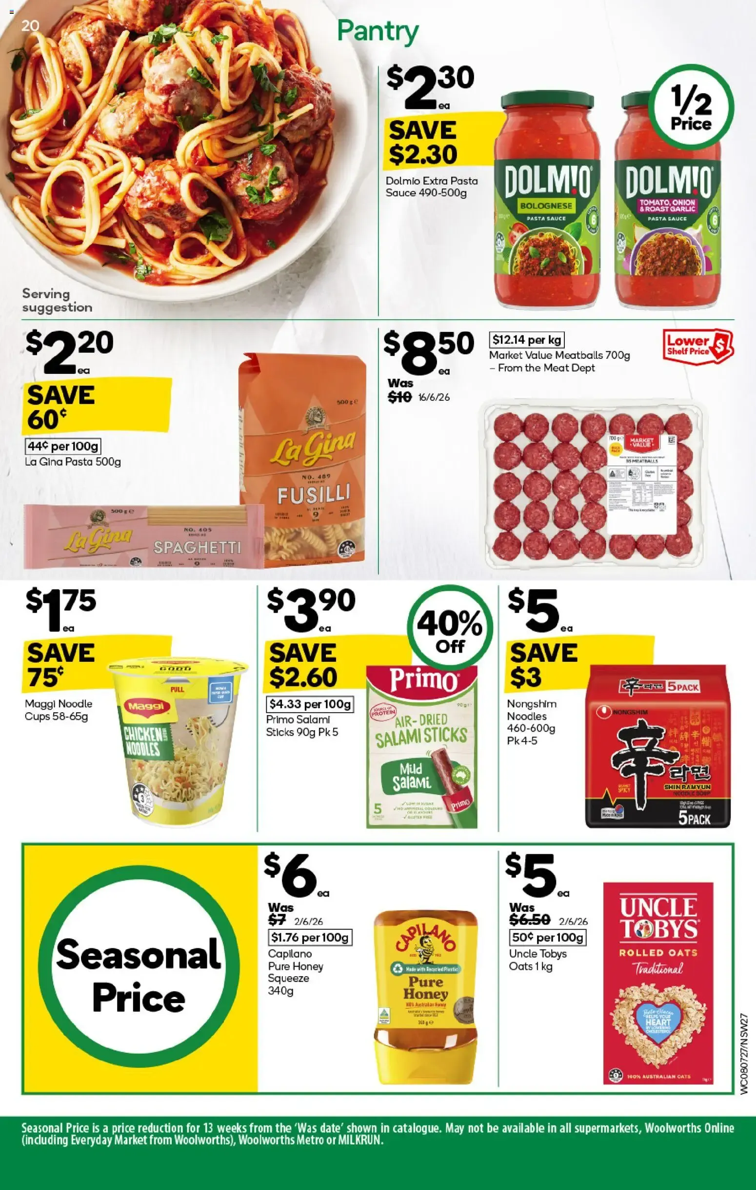 Woolworths catalogue valid from 08/07/2026 > Online Australia - Catalogue valid from 8 July to 14 July 2026 - page 27