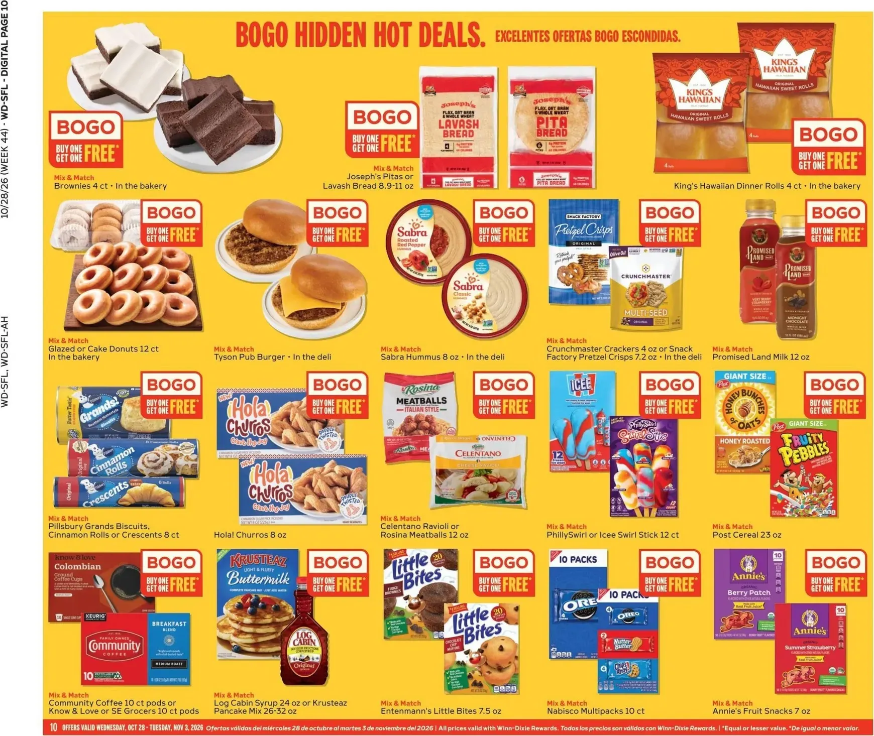 Weekly ad Current Winn-Dixie leaflet valid from Wednesday 10/28/2026 to Tuesday 11/03/2026 from October 28 to November 3 2026 - Page 10