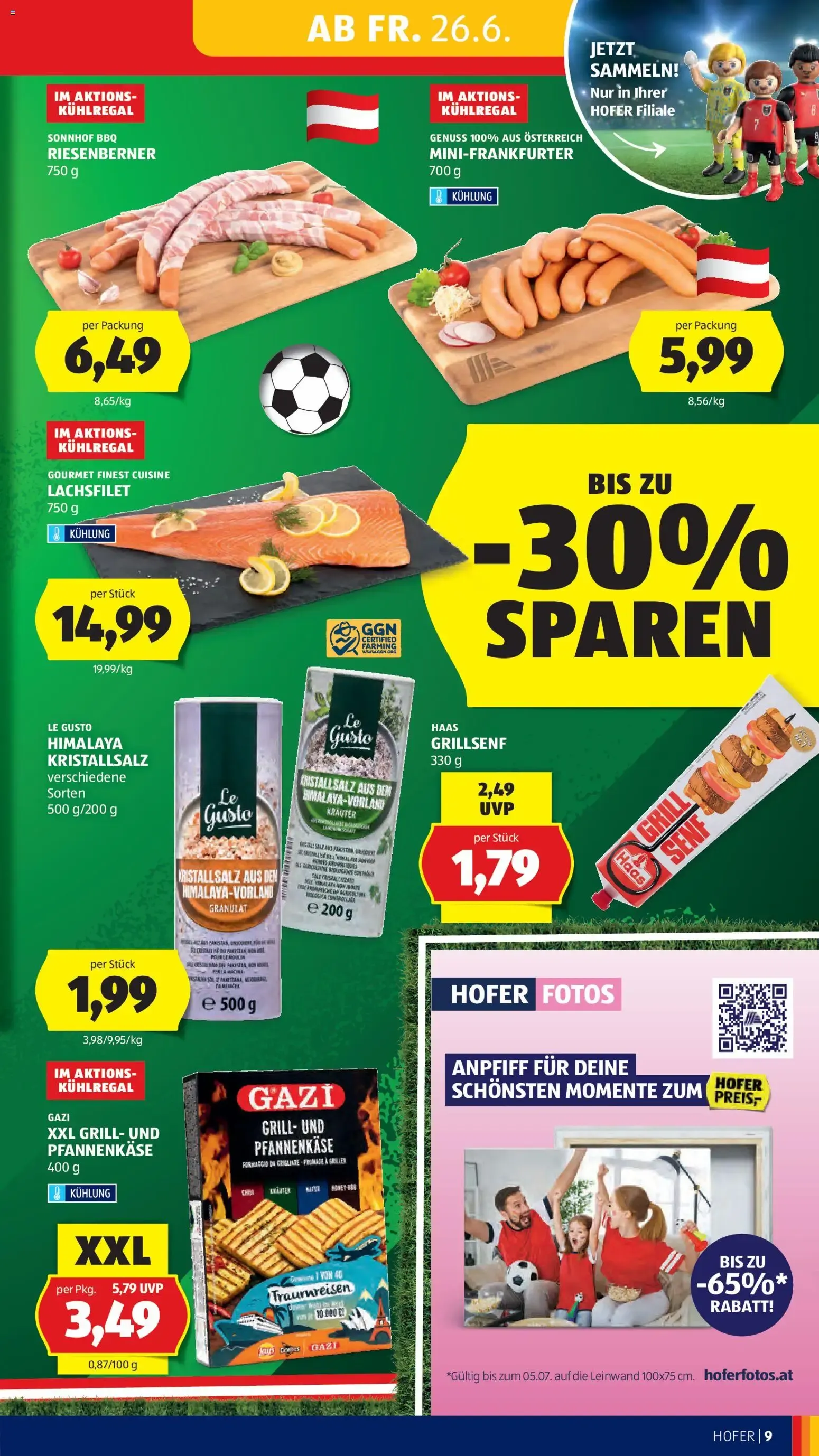 Hofer Flugblatt ab 26.06.2026 - Angebote, Aktionen von 26. Juni bis 2. Juli 2026 - Flugblätt seite  13