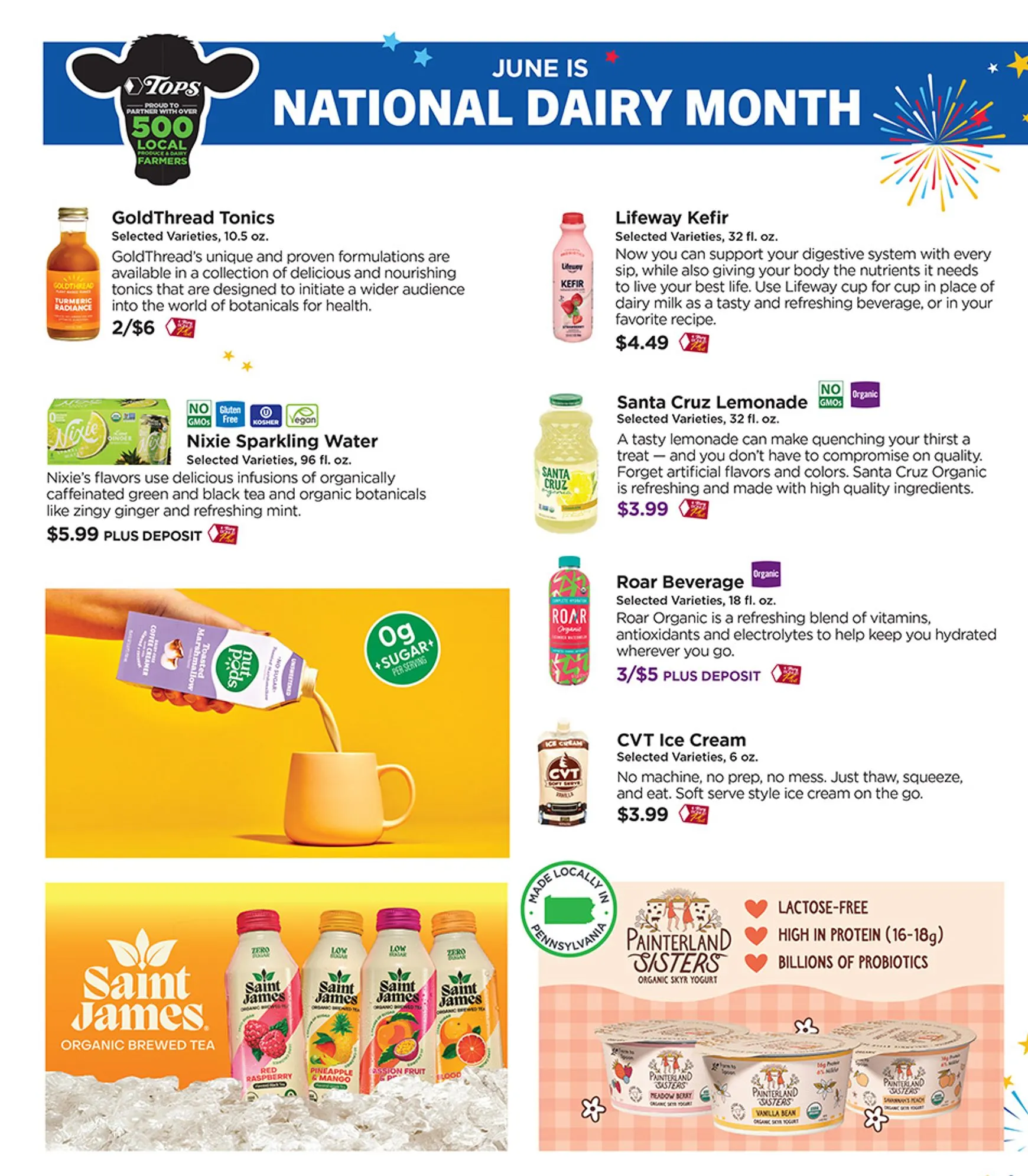 Weekly ad Current Tops Markets - Natural & Organics Spotlight leaflet valid from Sunday 05/31/2026 to Saturday 06/27/2026 from May 31 to June 27 2026 - Page 2