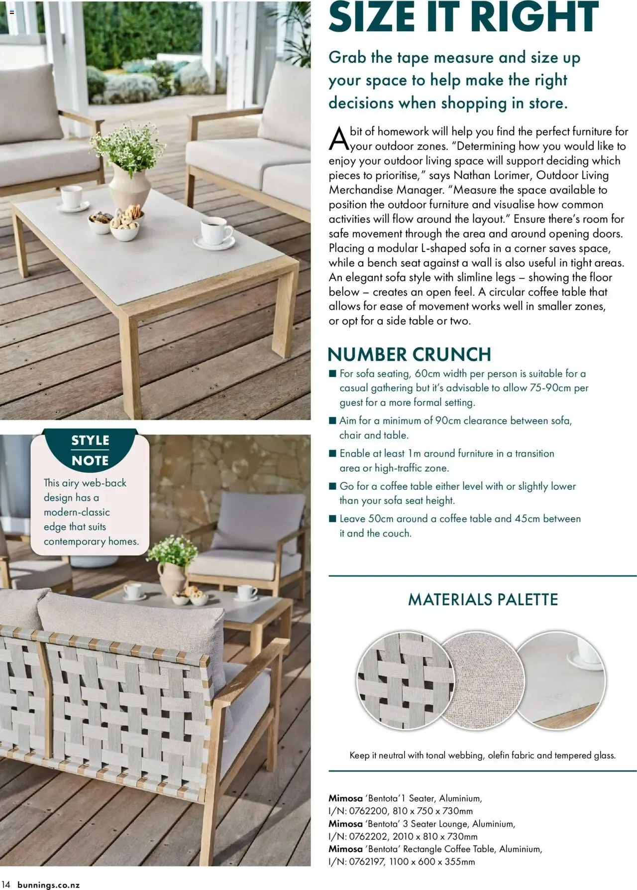 Bunnings Warehouse Outdoor Style Guide from 25 August to 31 December 2026 - Catalogue Page 14