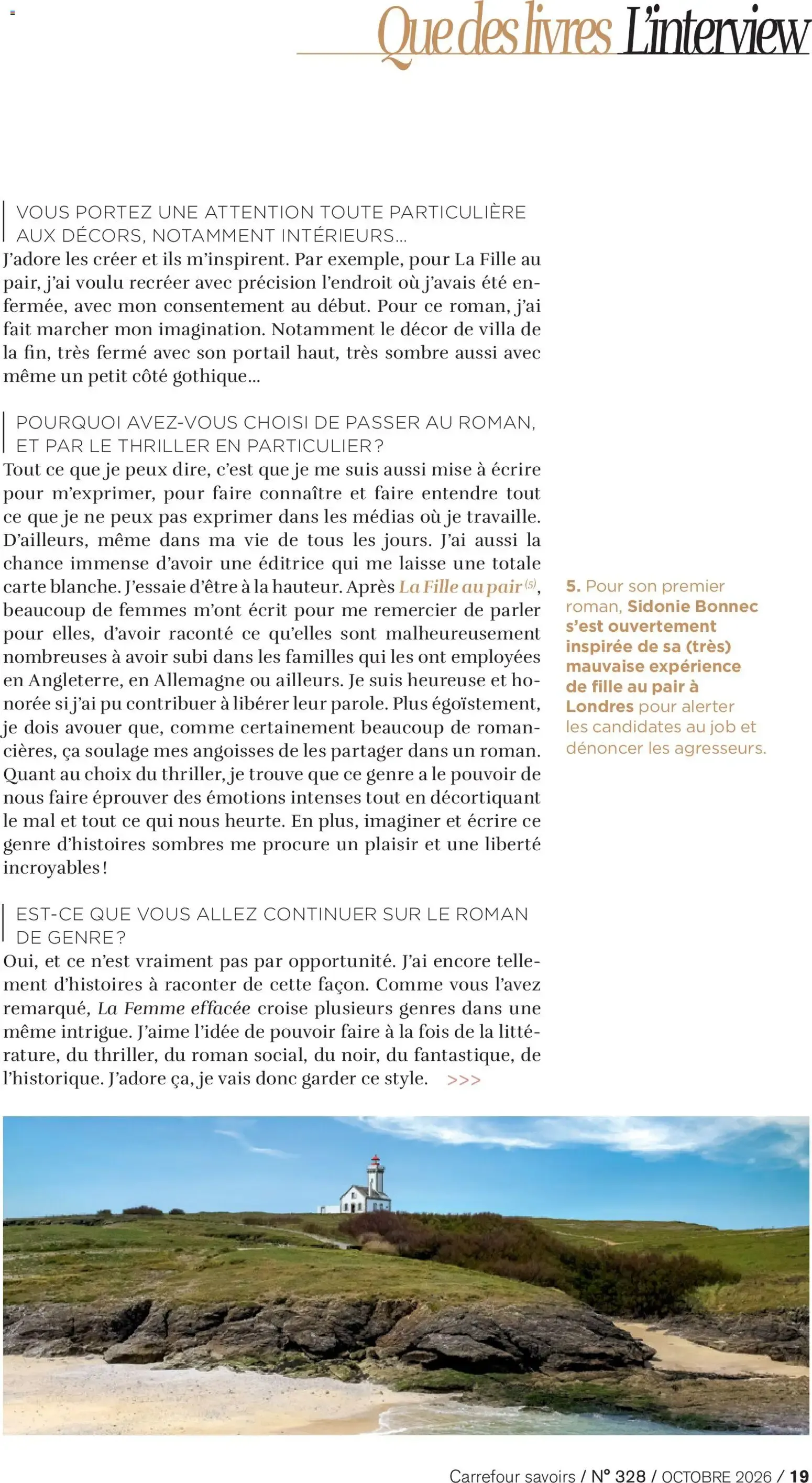 Carrefour SAVOIRS du 1 octobre au 31 octobre 2026 - Catalogue page 19