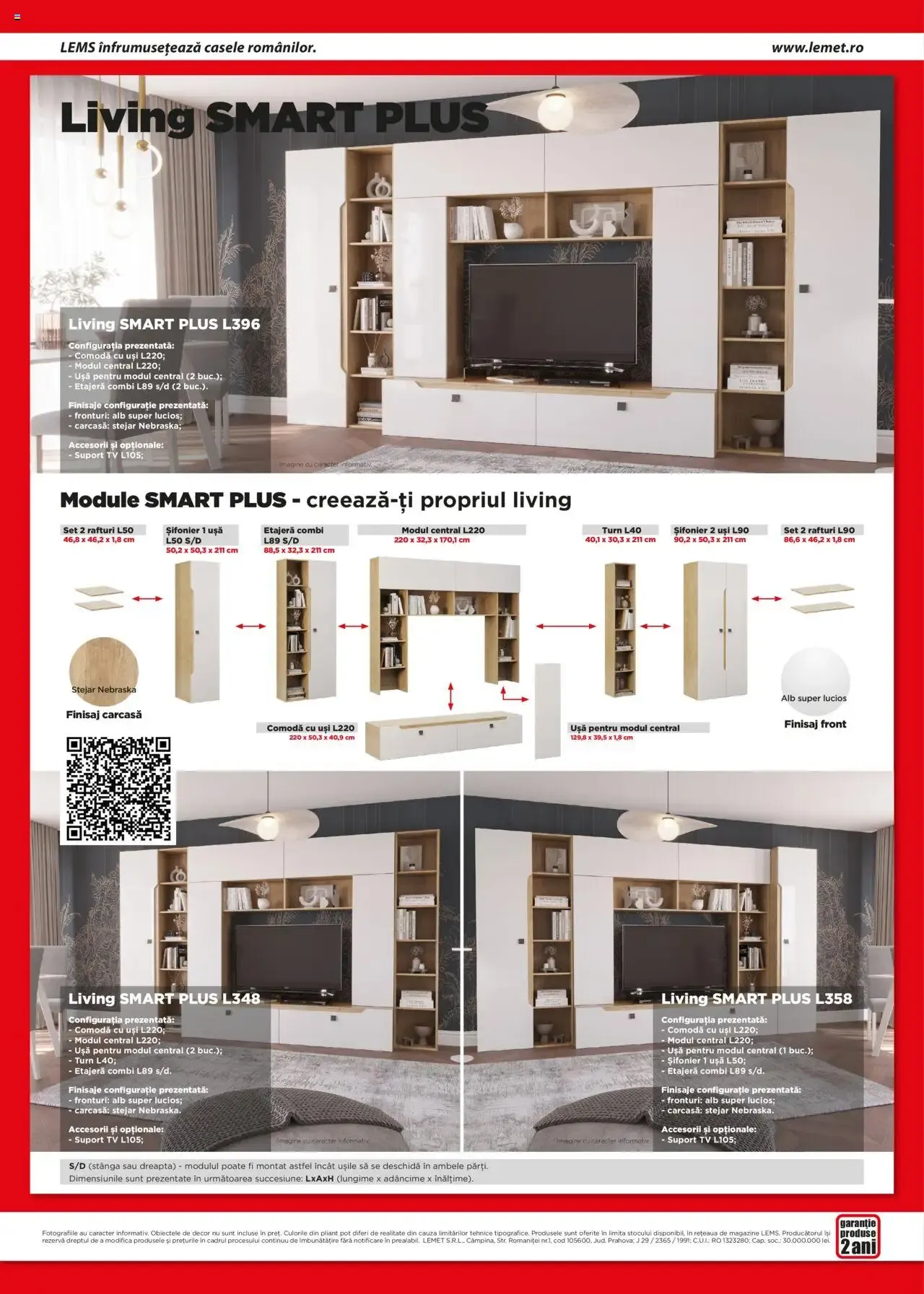 Catalog Lem’s catalog - Living-uri Smart și Smart Plus - Oferta 20.11.2023 - 31.01.2027 de la 20 noiembrie până la 31 ianuarie 2027 - Revista Pagina 2