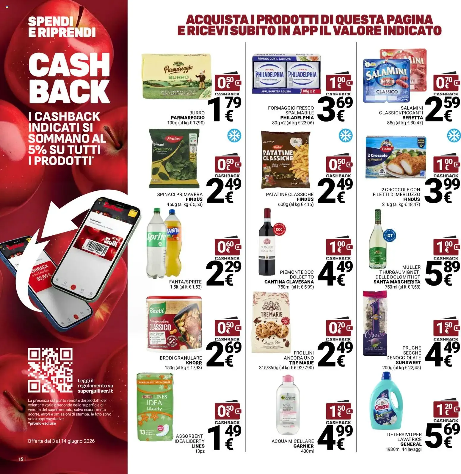 Nuovo Gulliver volantino dal 03/06/2026 > offerte anteprima 🛍️ da 3 giugno a 14 giugno di 2026 - Pagina del volantino 15