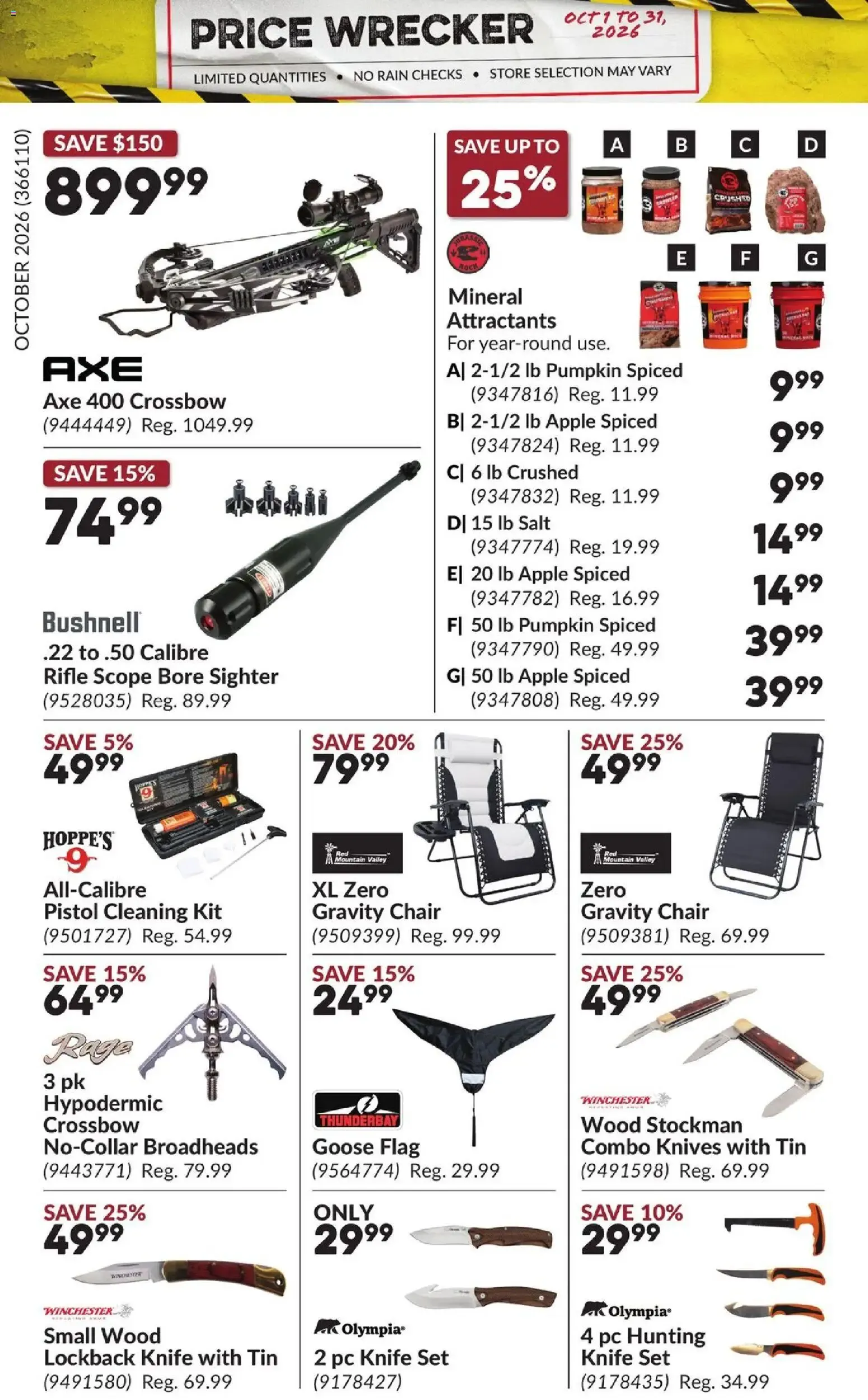 Princess Auto flyer - Price Wrecker from Oct 1, 2026 > weekly specials & deals from October 1 to October 31 2026 - flyer page 9