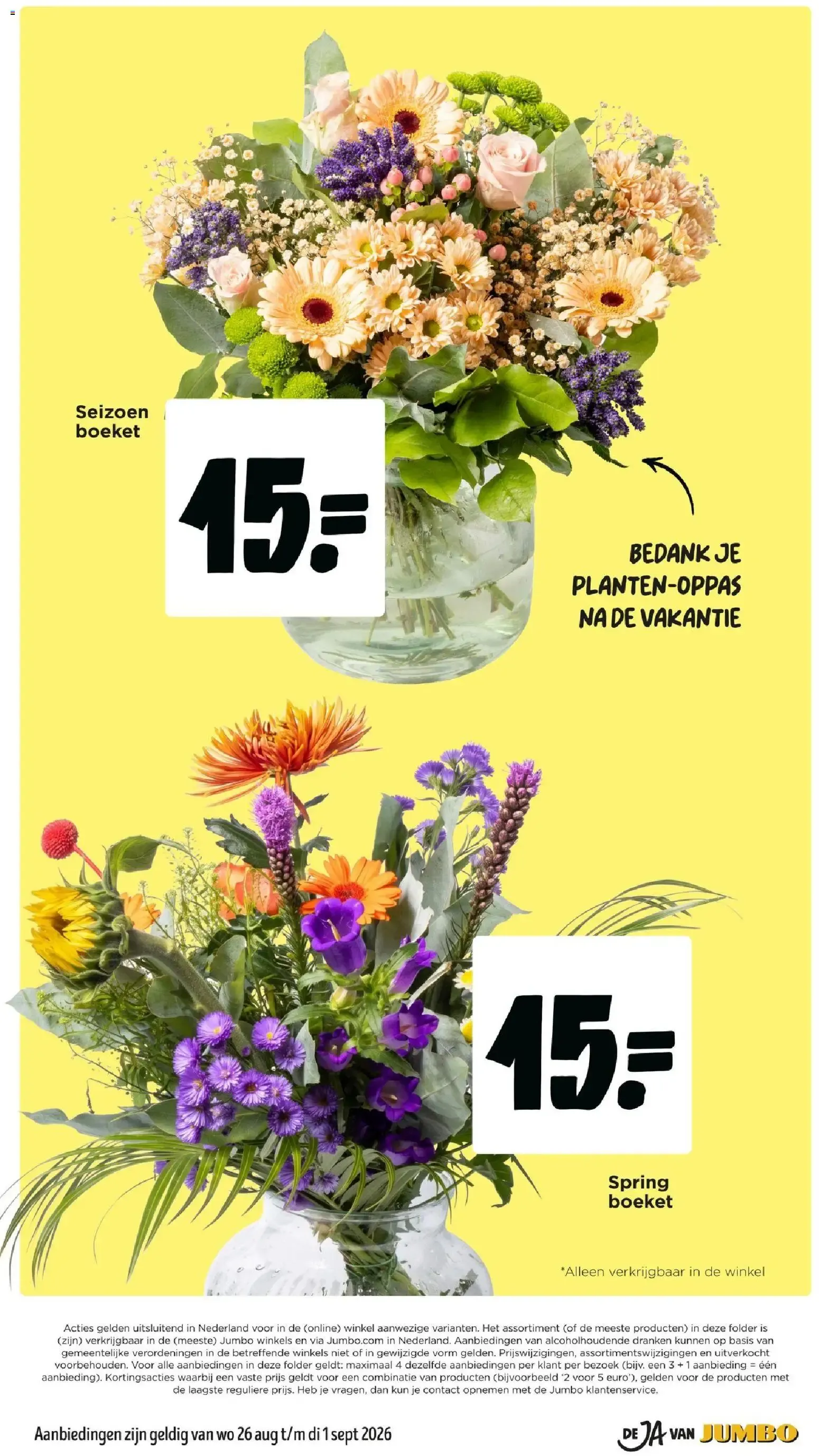 Jumbo: Prijzenstorm - Aanbiedingen die zo de winkel uitvliegen van 26 augustus tot 1 september 2026 - Folder pagina 29
