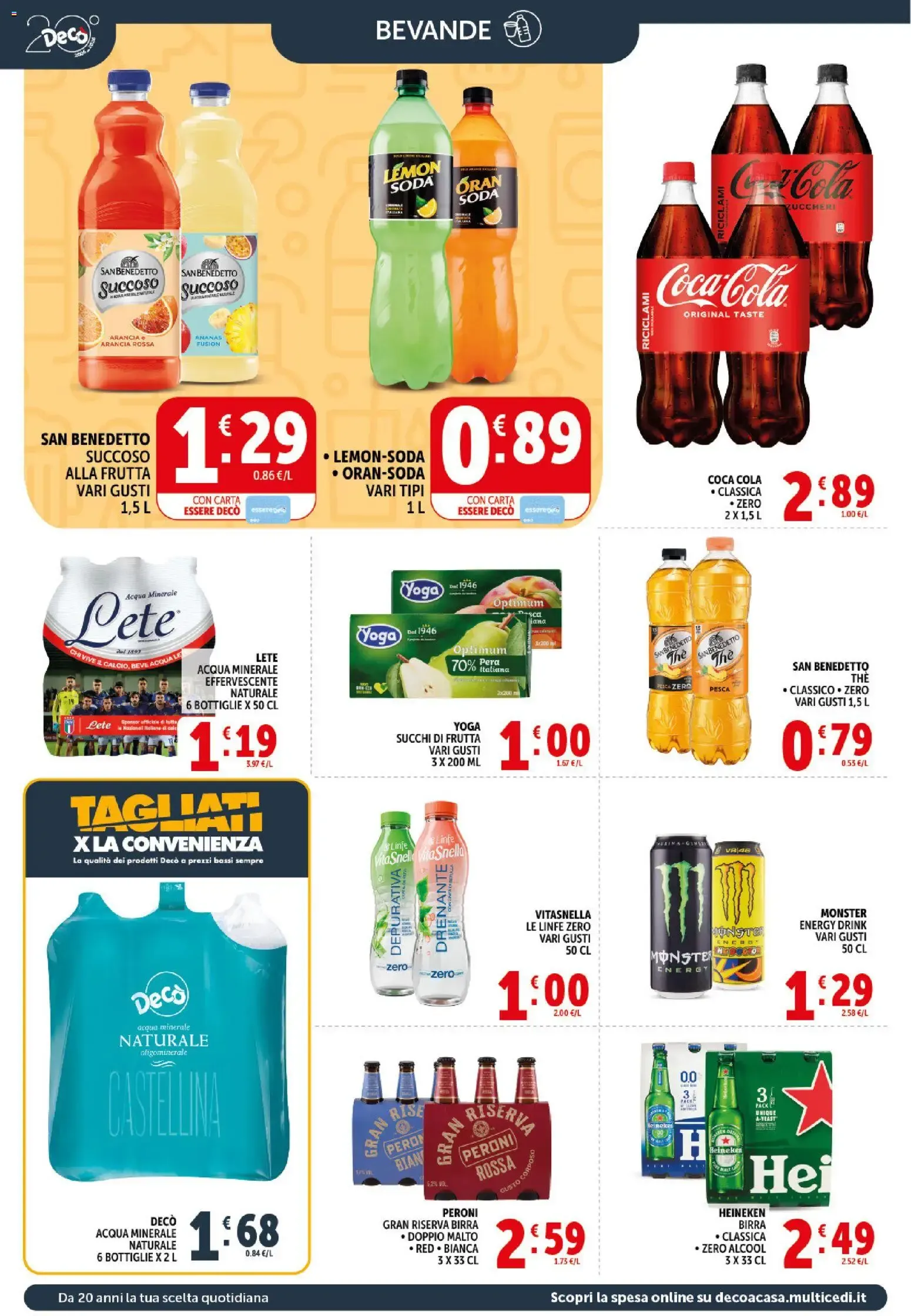 Deco Supermercati - Prezzi Strepitosi da 31 luglio a 10 agosto di 2026 - Pagina del volantino 14