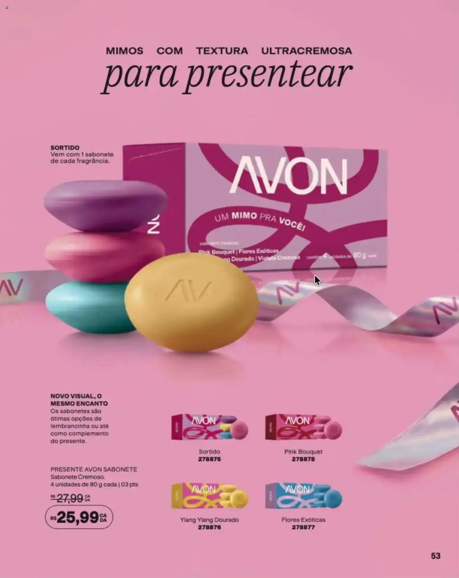 Encarte de Revista Avon - Chegou Renew Menopro - Ciclo 16/2026 12 de outubro até 2 de novembro 2026 - Pagina 53
