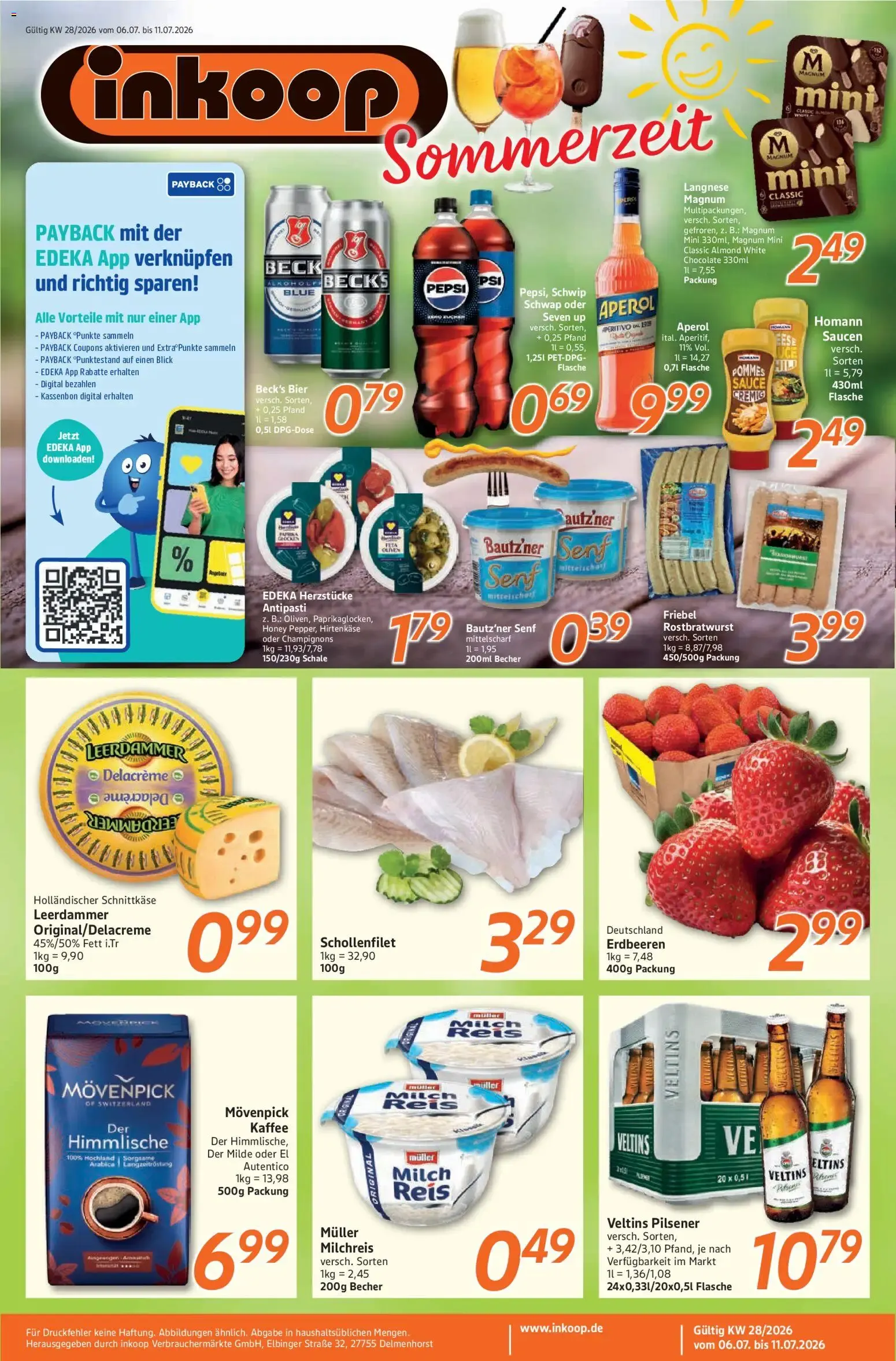 Inkoop Prospekt (ab 06.07.2026) zum Blättern von 6. Juli bis 11. Juli 2026 - Prospekt seite 1