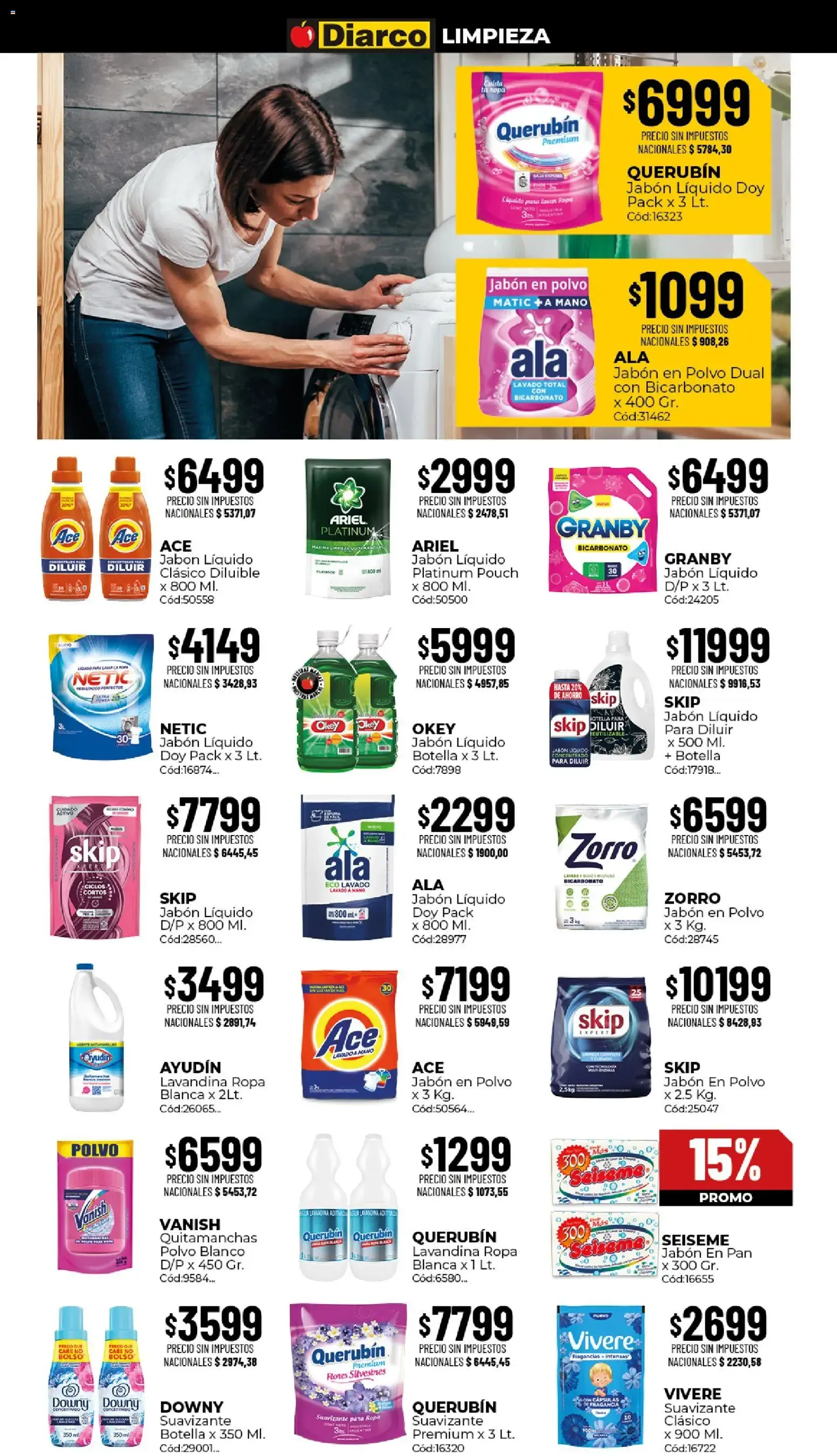 Ofertas de Diarco - Ofertas Santiago Del Estero del 24/08/2026 - 28/08/2026 24 de agosto al 28 de agosto 2026 - Página 17 del catálogo